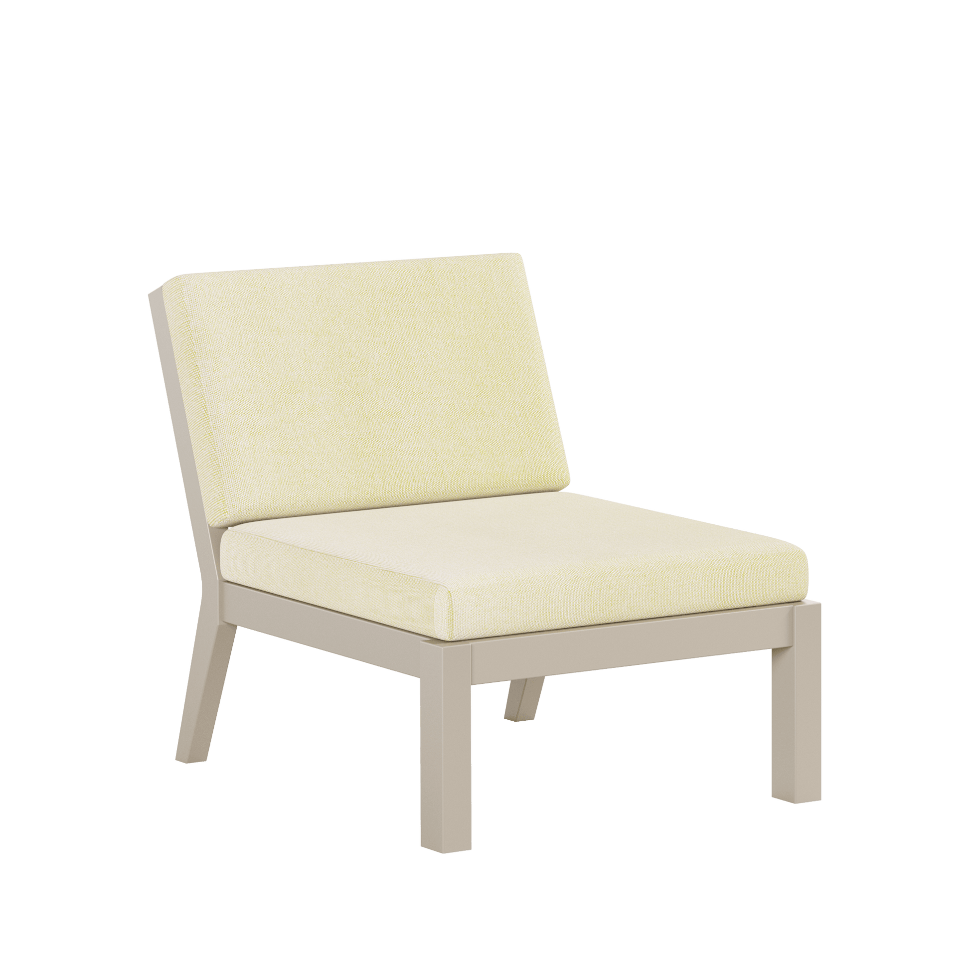 Breeze Deep Seat Sectional Piece Center Chair - Haven Outdoor