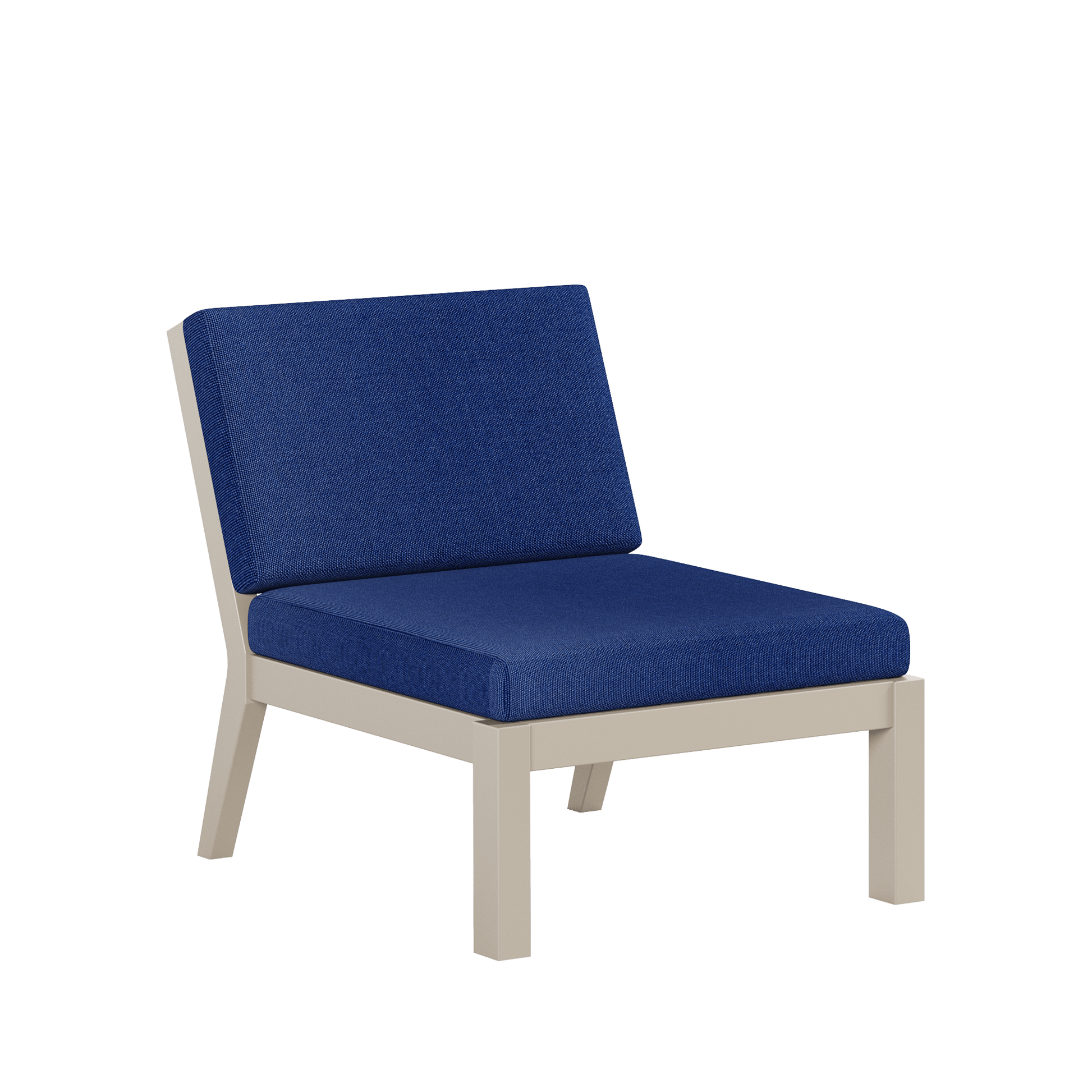 Breeze Deep Seat Sectional Piece Center Chair - Haven Outdoor