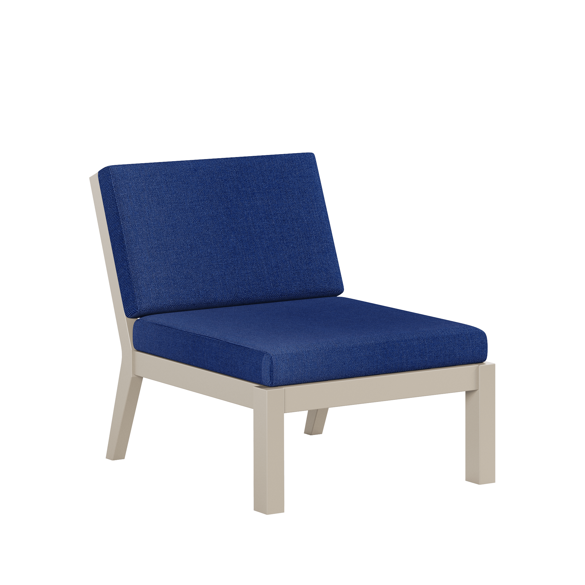 Breeze Deep Seat Sectional Piece Center Chair - Haven Outdoor