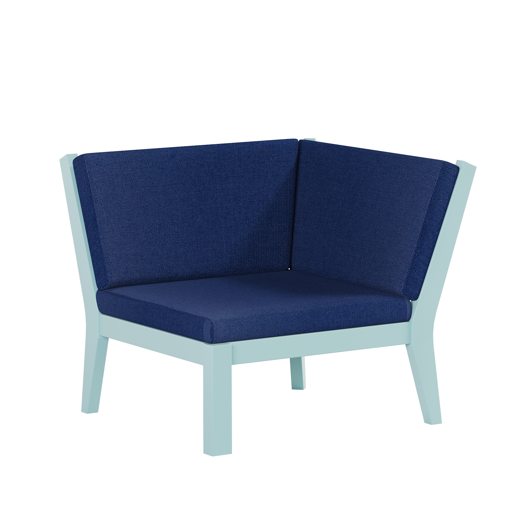 Breeze Deep Seat Sectional Piece Corner Unit