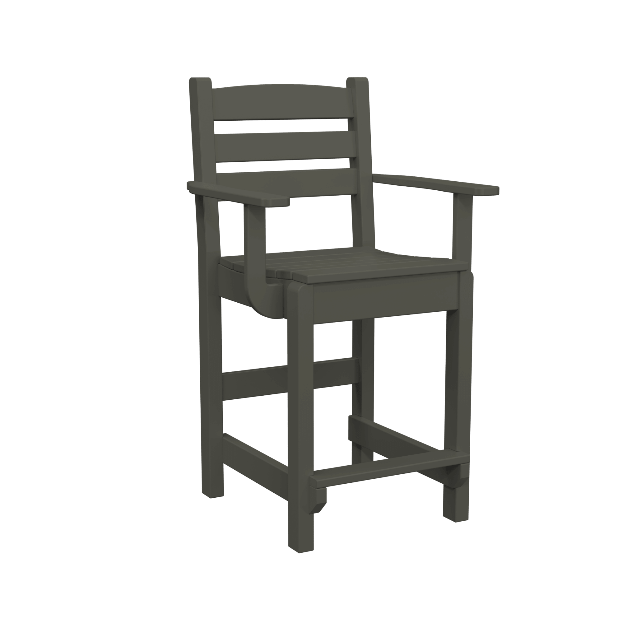 Counter Dining Chair with Arm Rests - Haven Outdoor