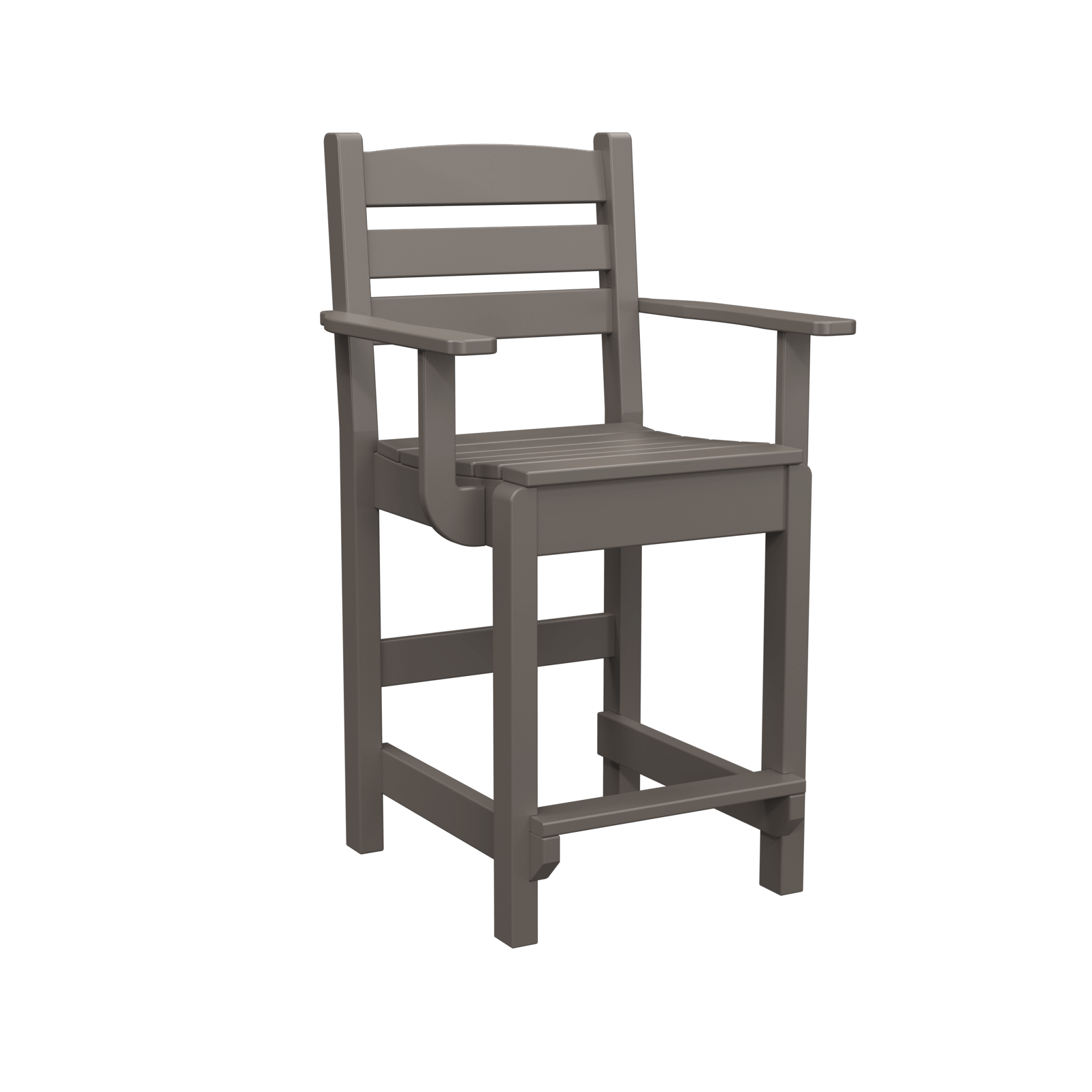 Counter Dining Chair with Arm Rests - Haven Outdoor