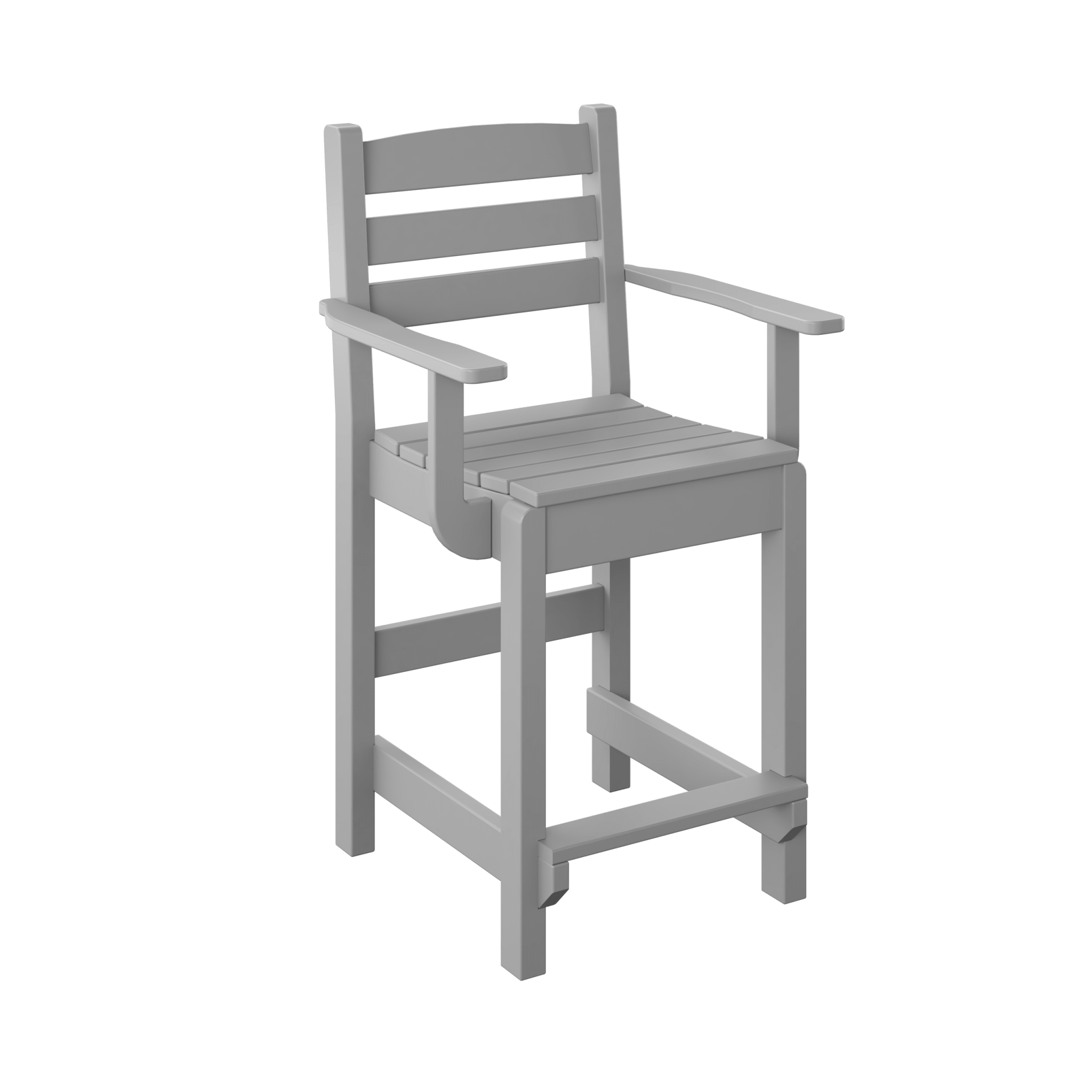 Counter Dining Chair with Arm Rests - Haven Outdoor
