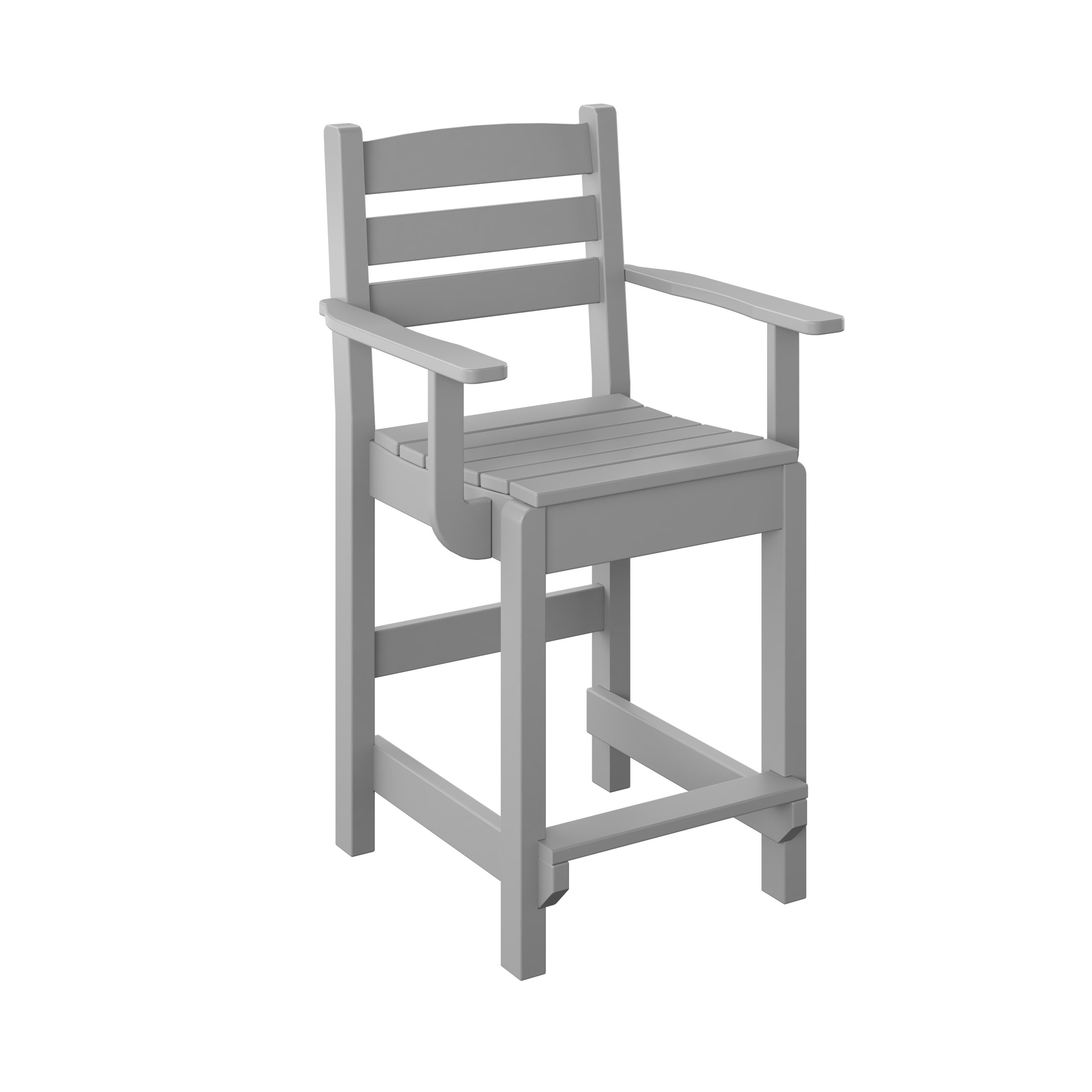 Counter Dining Chair with Arm Rests