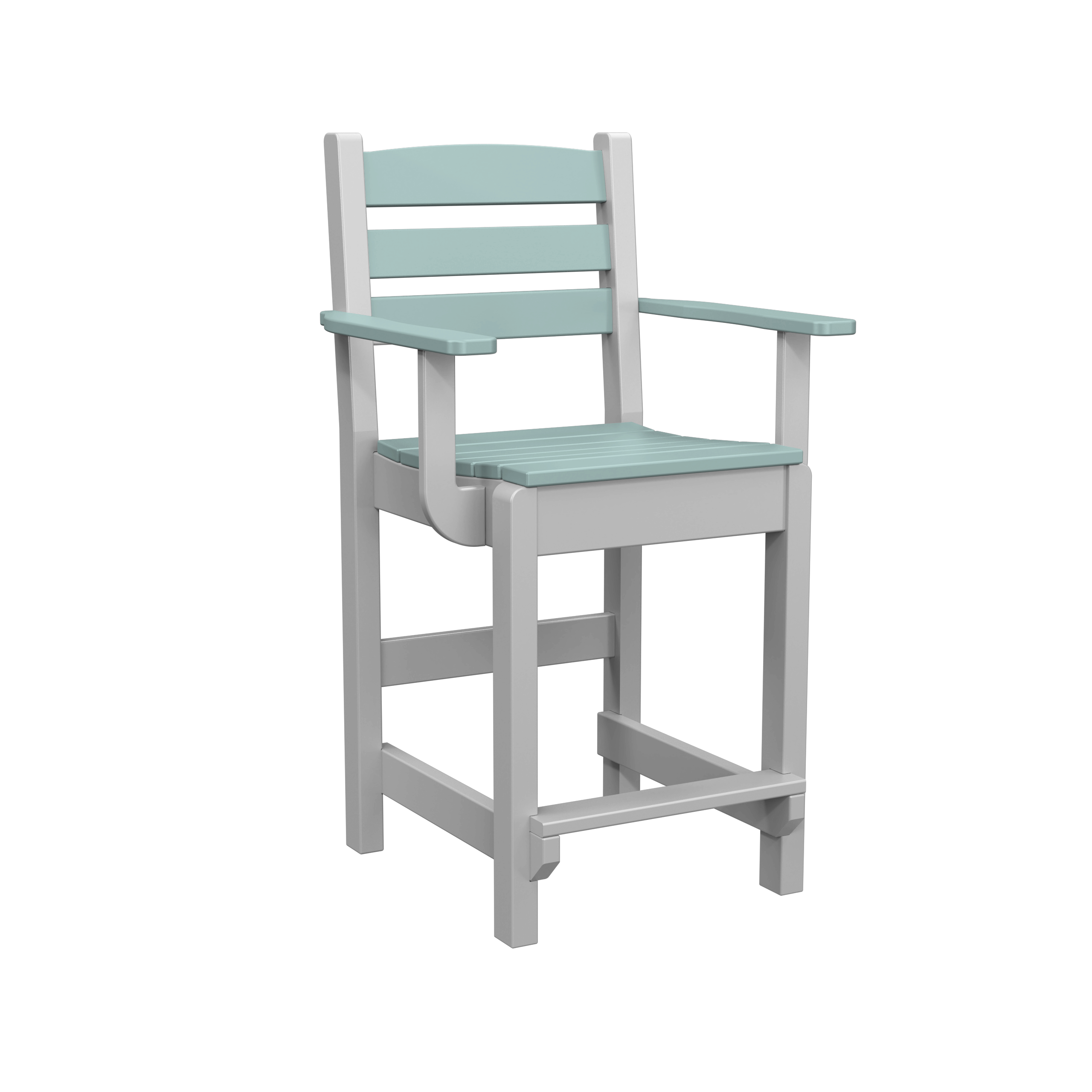 Counter Dining Chair with Arm Rests