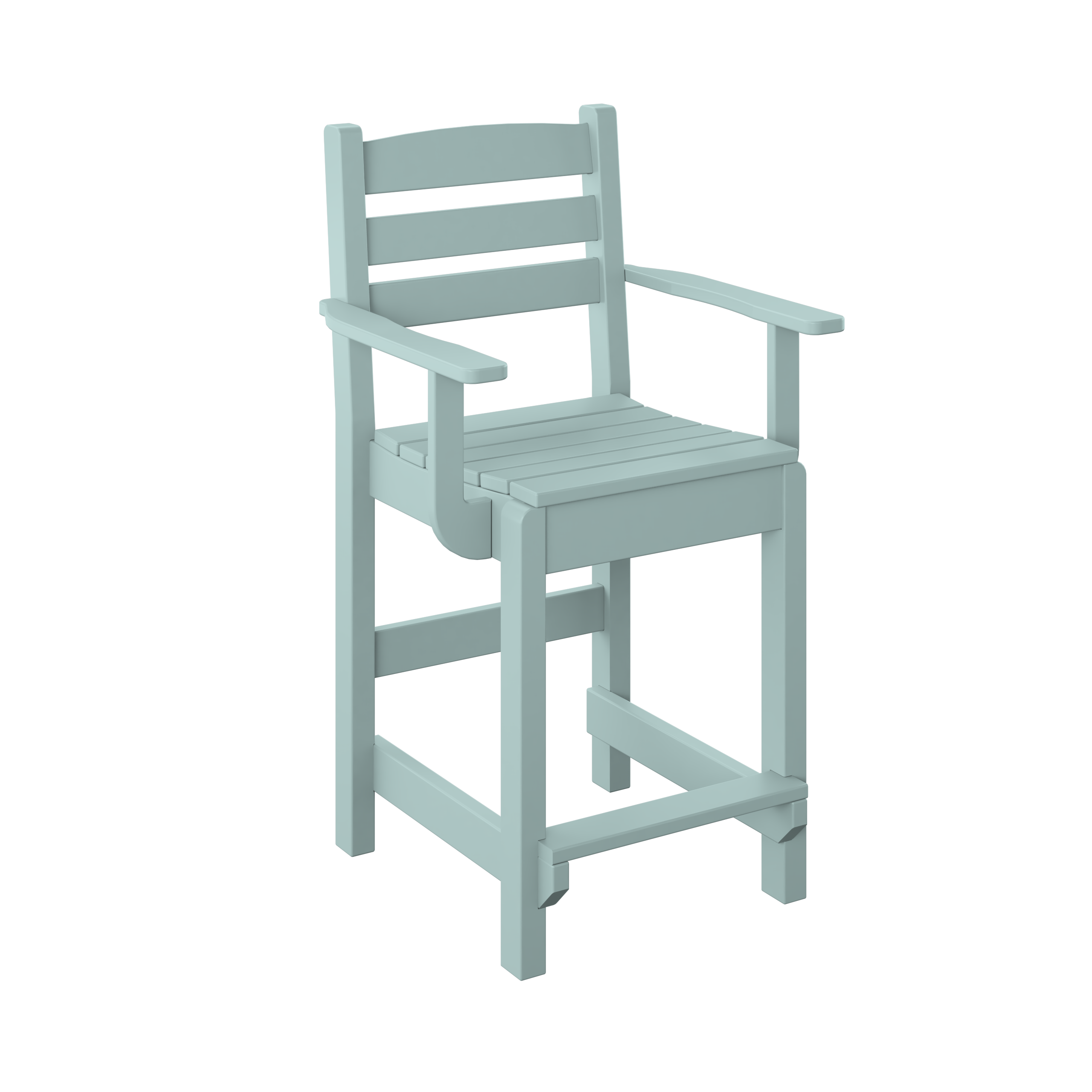 Counter Dining Chair with Arm Rests