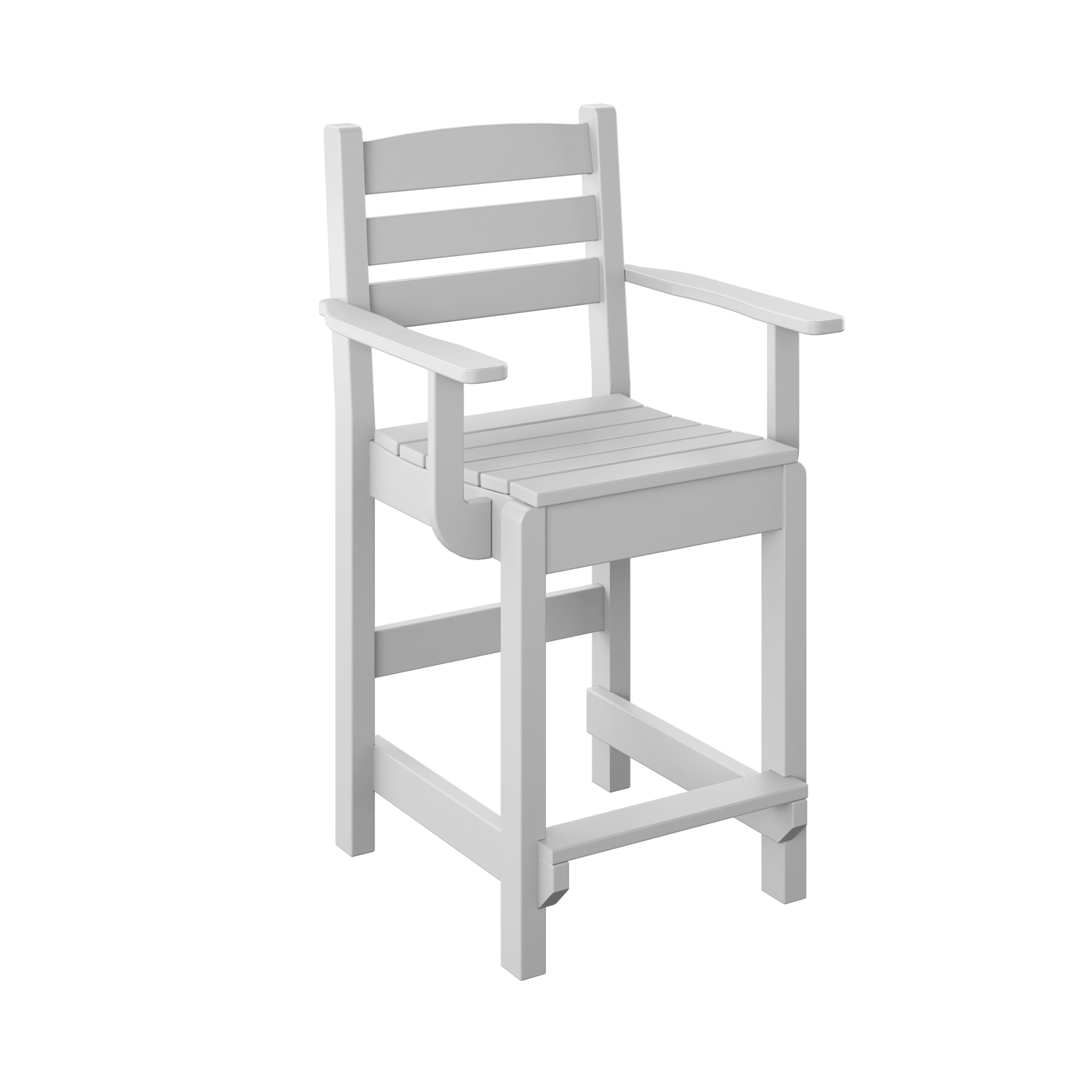 Counter Dining Chair with Arm Rests - Haven Outdoor