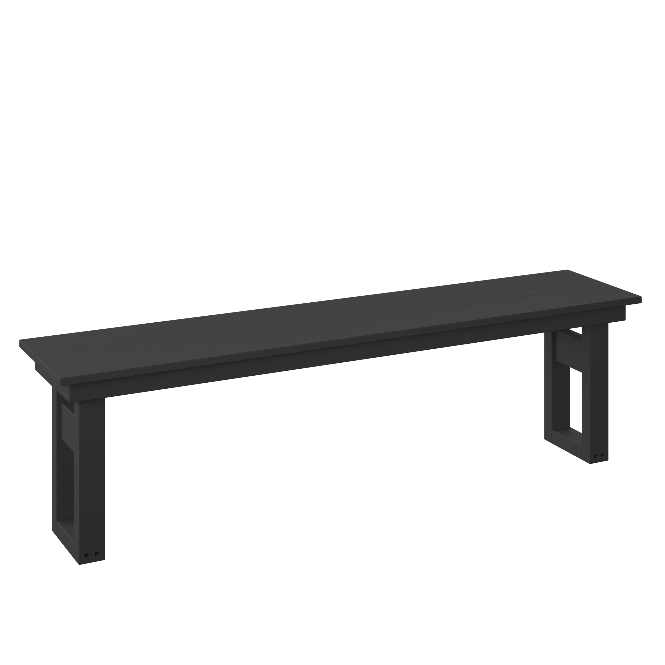 Modern Dining Bench 64"