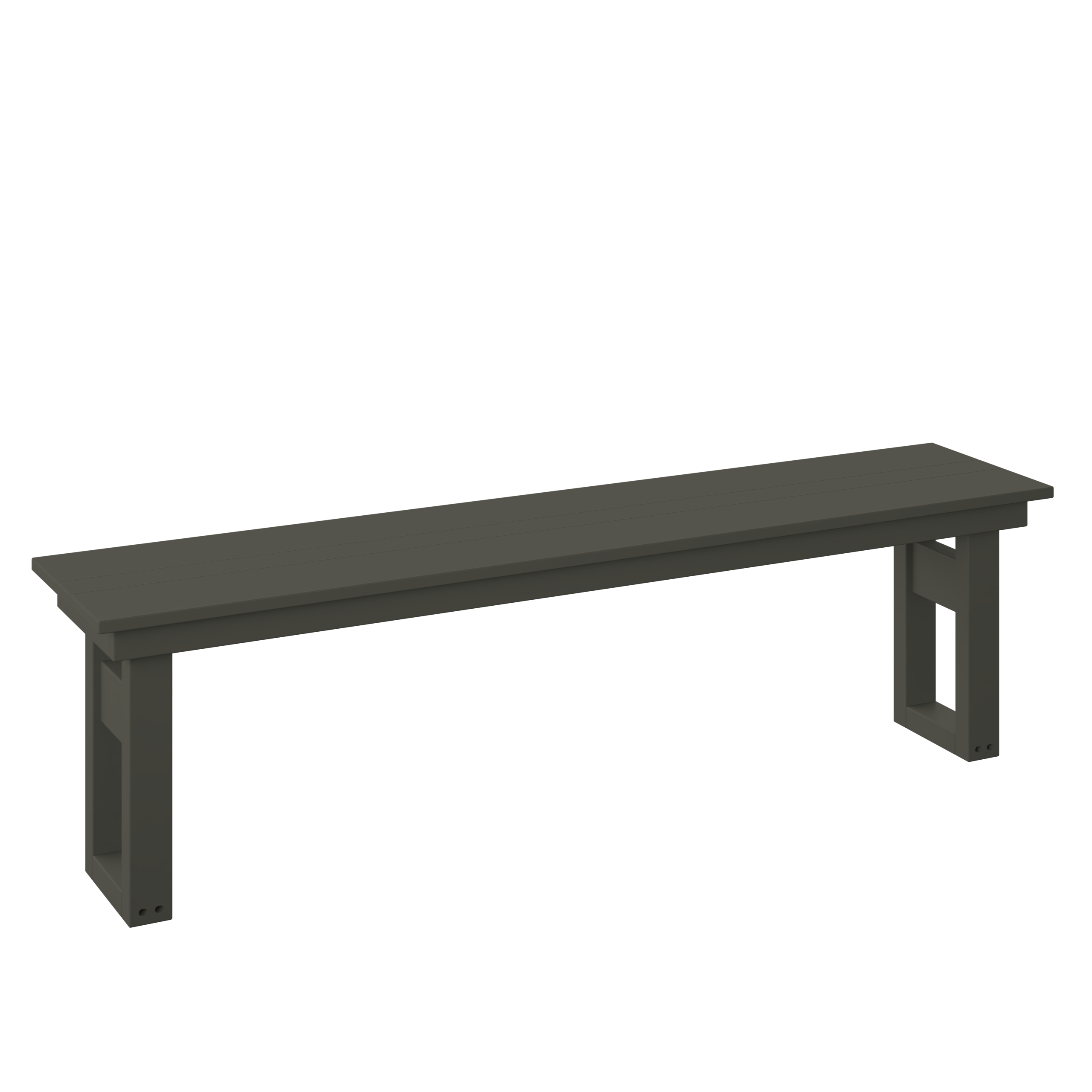 Modern Dining Bench 64"
