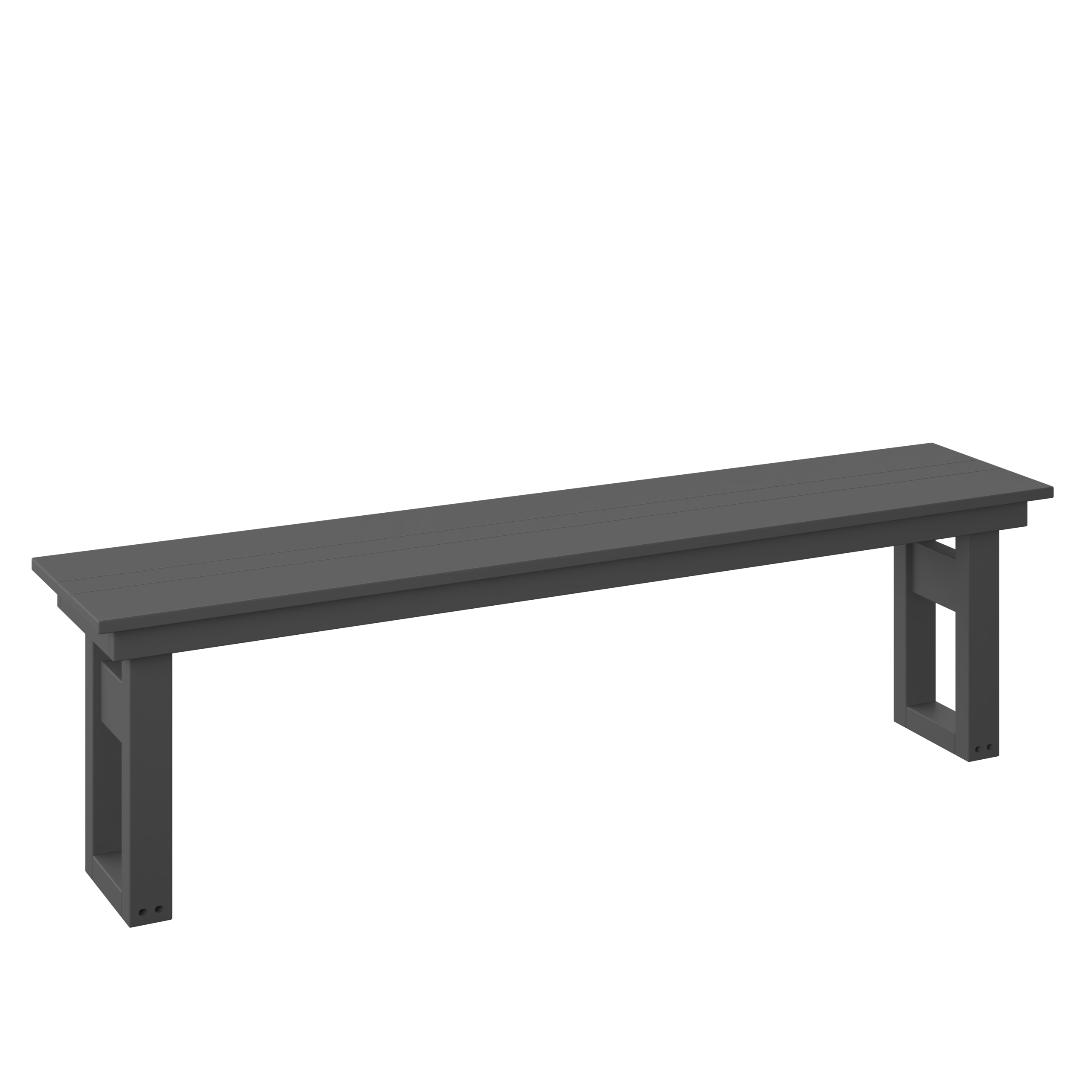 Modern Dining Bench 64"