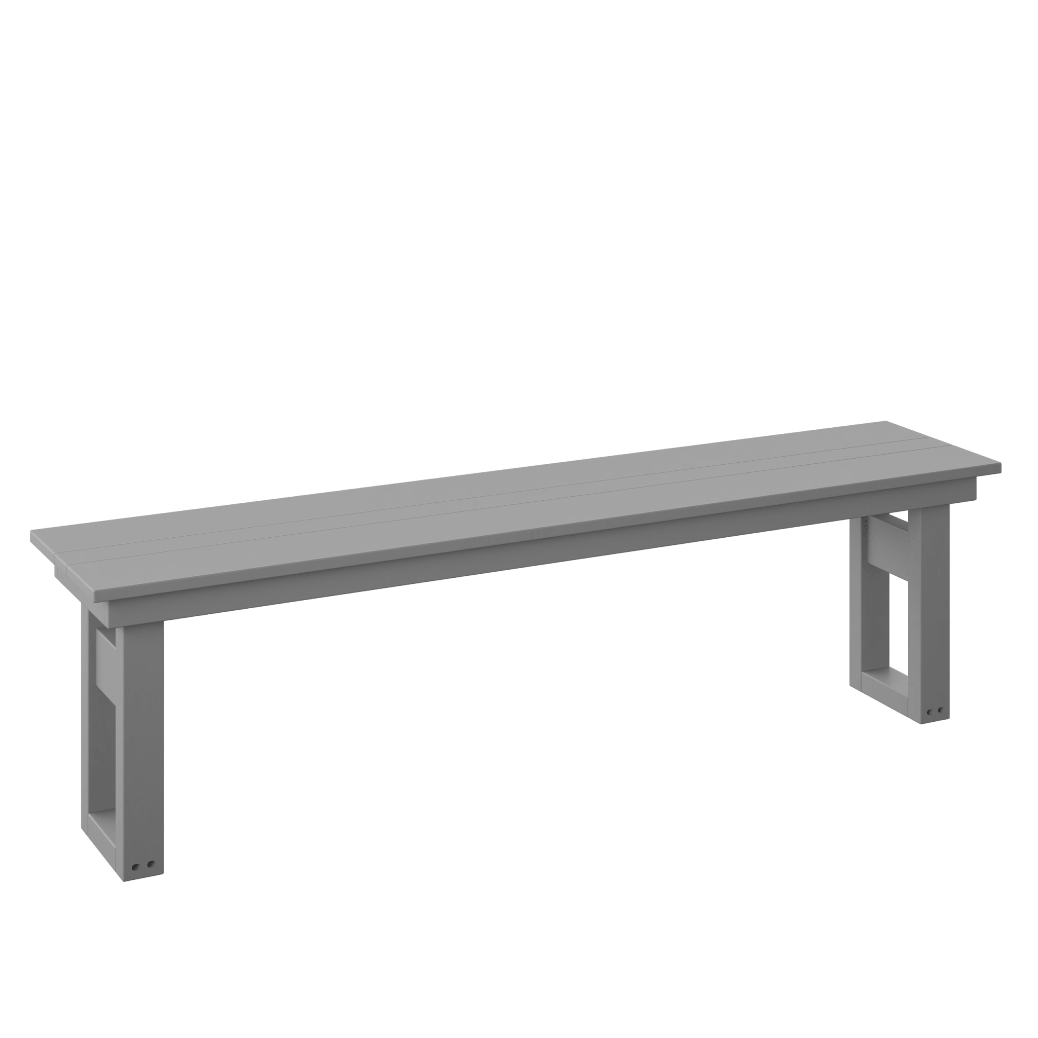 Modern Dining Bench 64" - Haven Outdoor