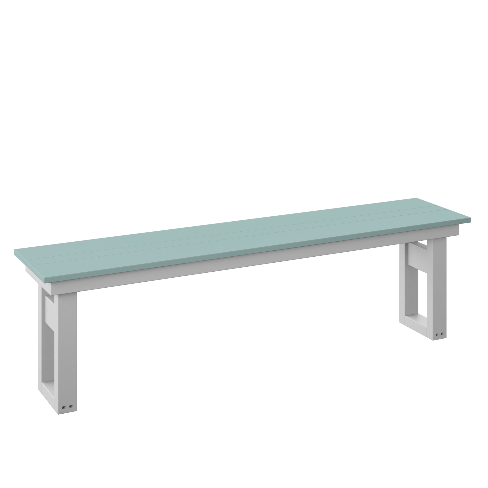 Modern Dining Bench 64" - Haven Outdoor