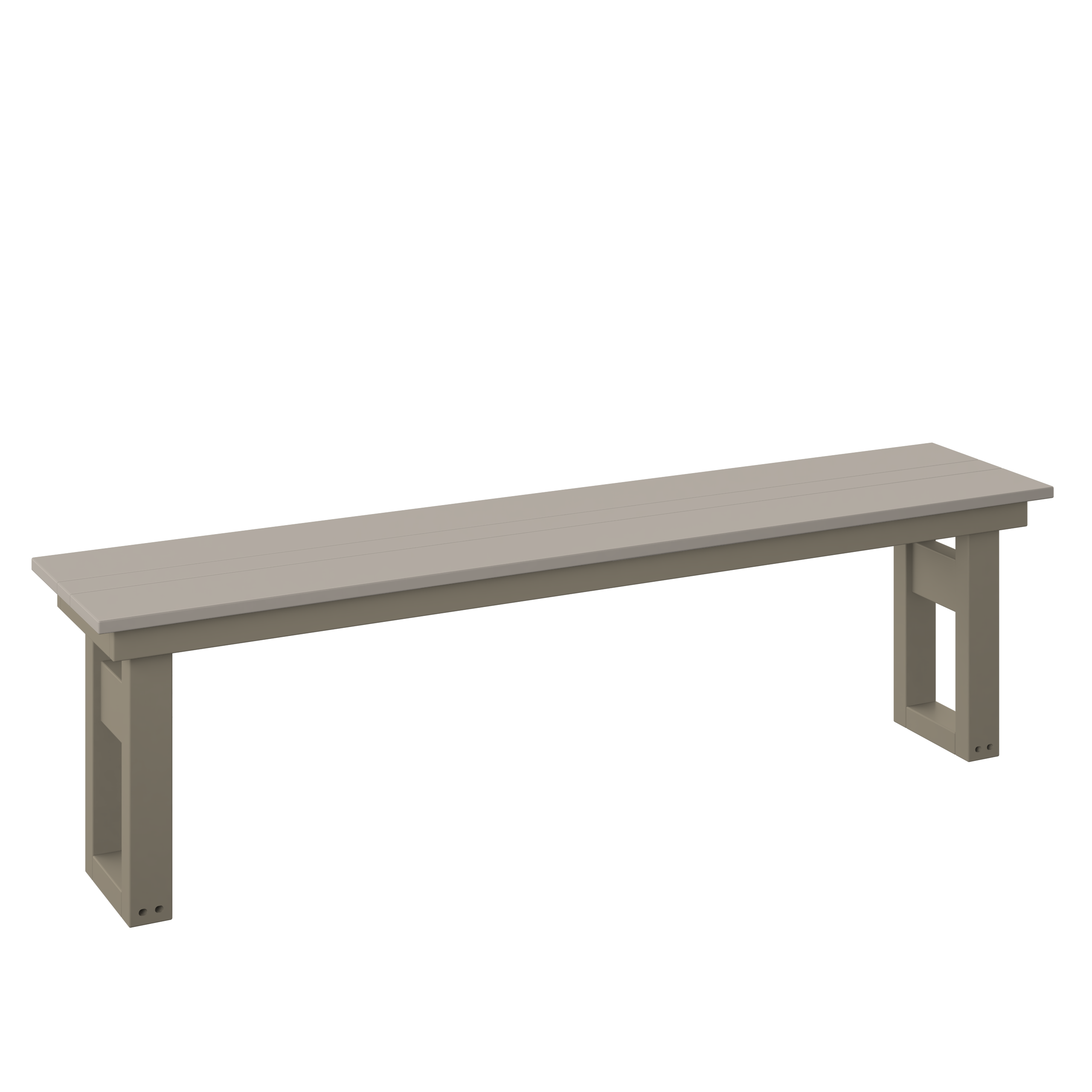 Modern Dining Bench 64"