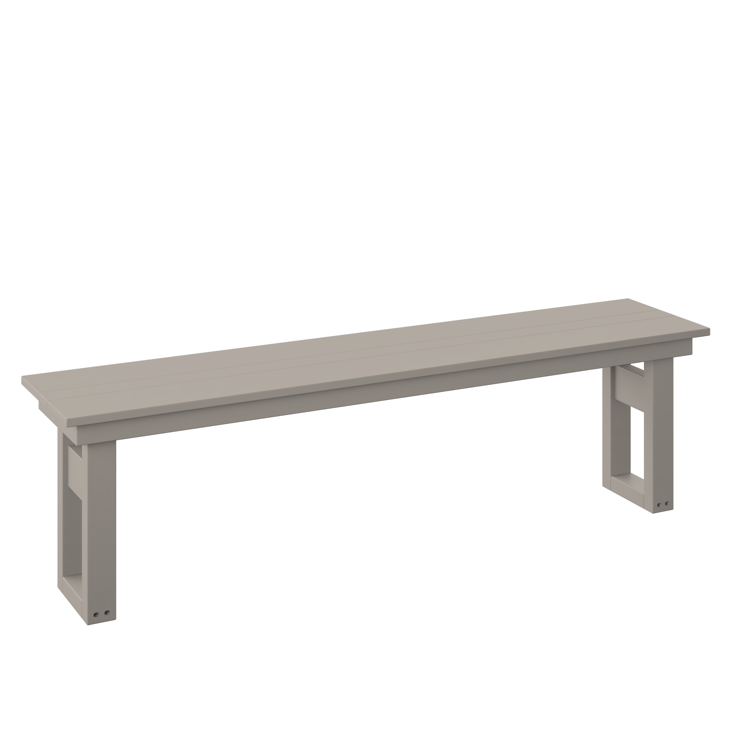 Modern Dining Bench 64"