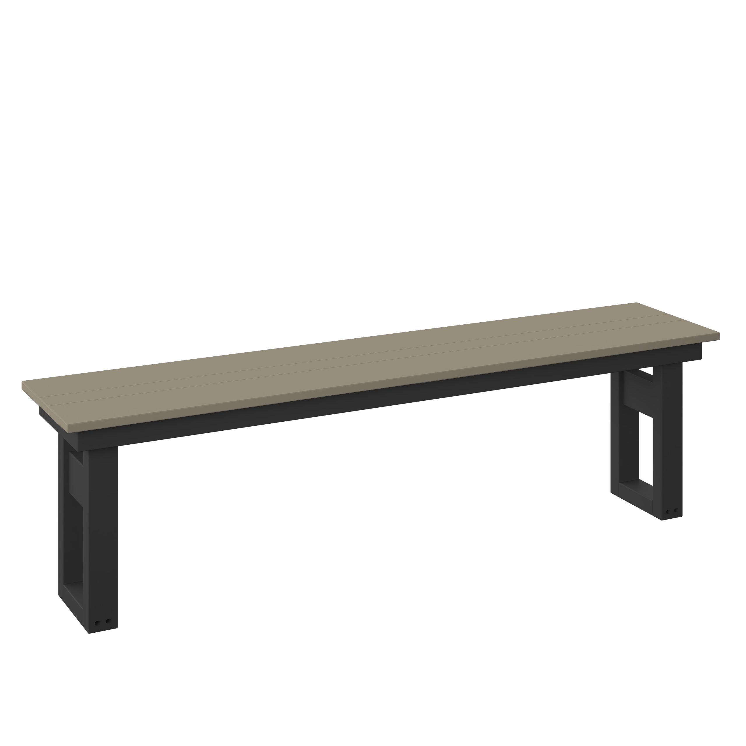 Modern Dining Bench 64"