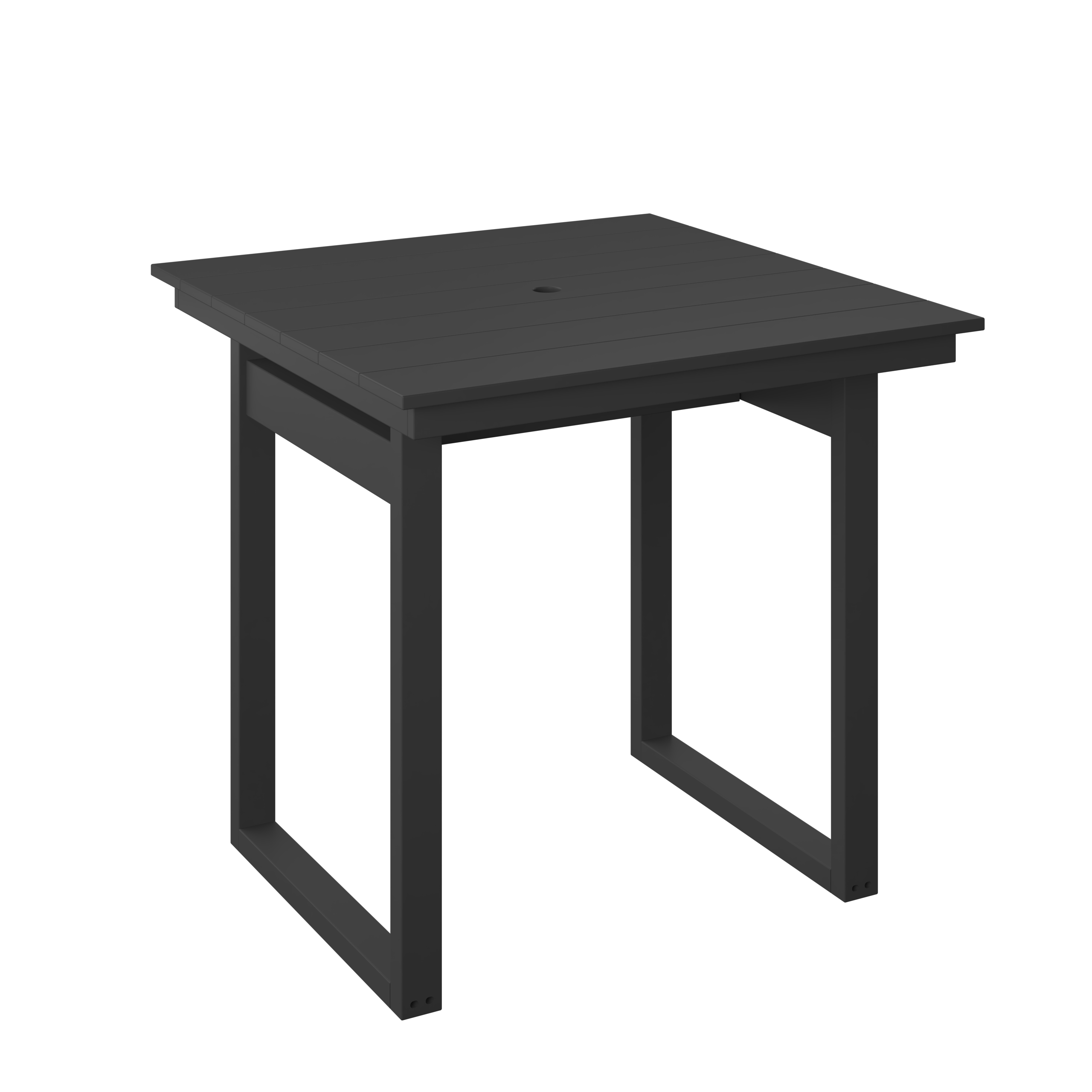 Modern Square Counter Table 38"