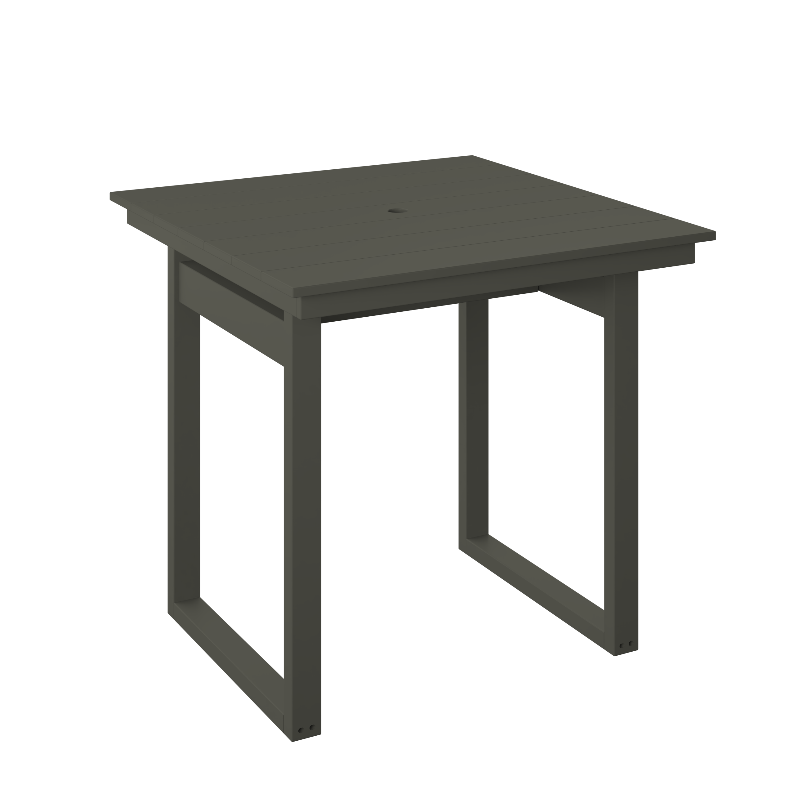 Modern Square Counter Table 38"