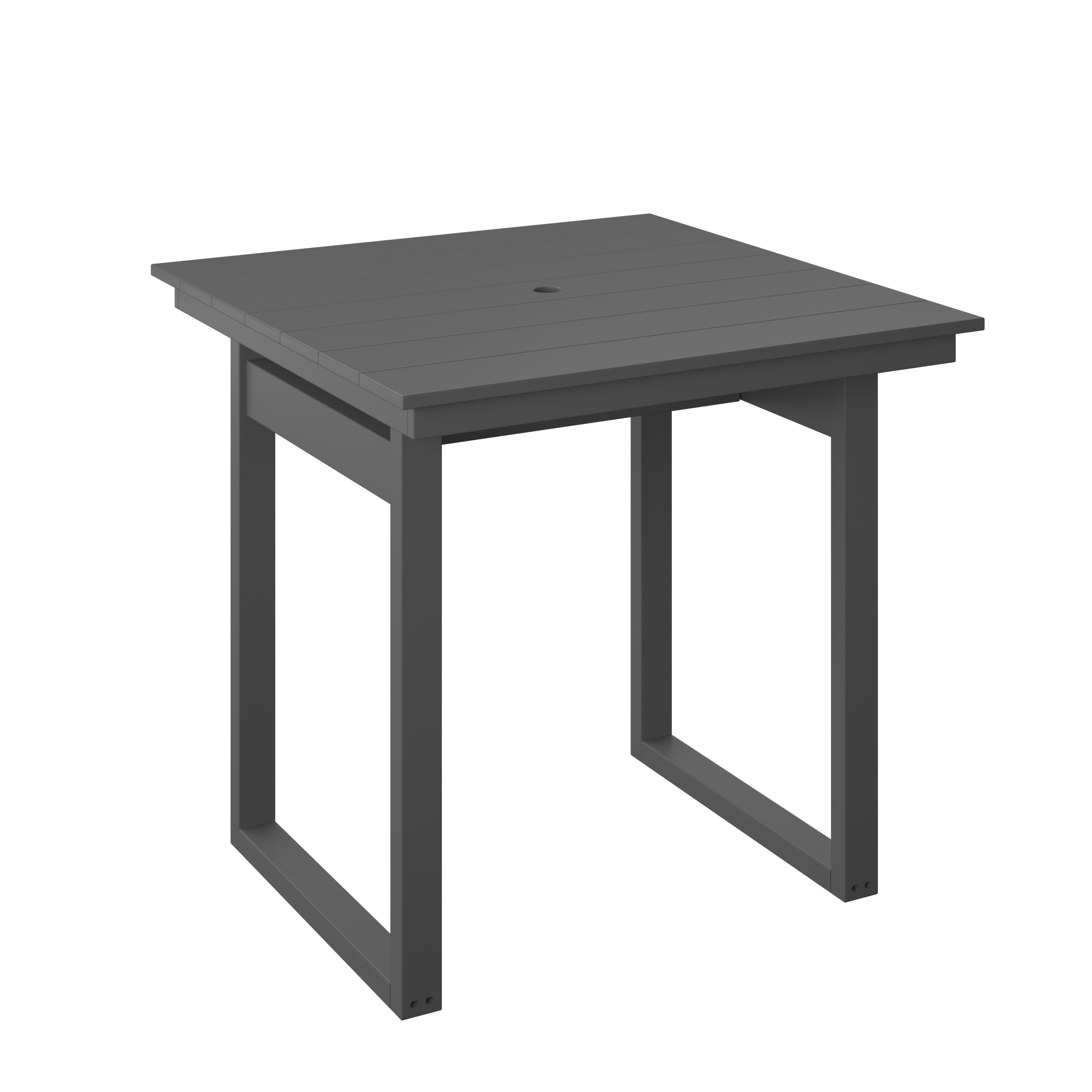 Modern Square Counter Table 38"