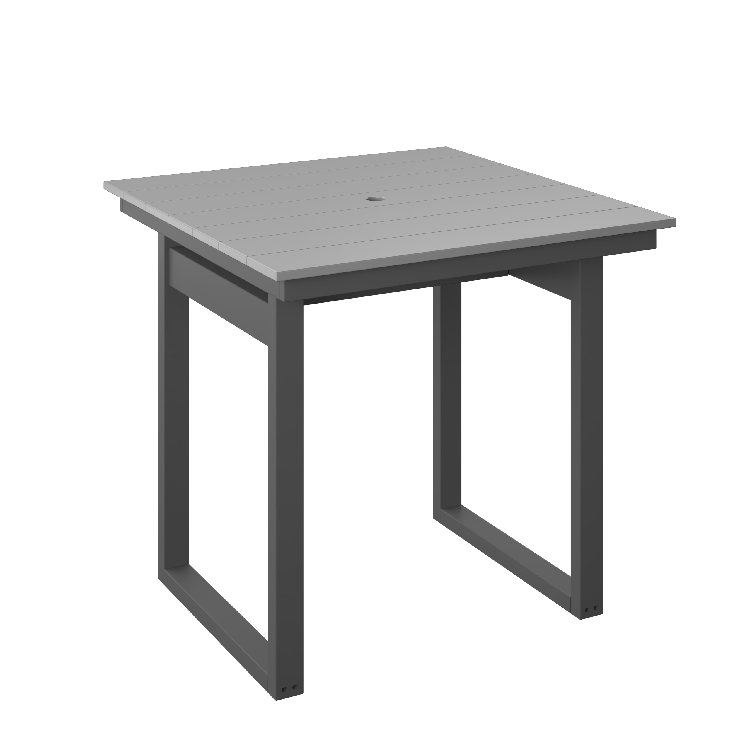 Modern Square Counter Table 38"