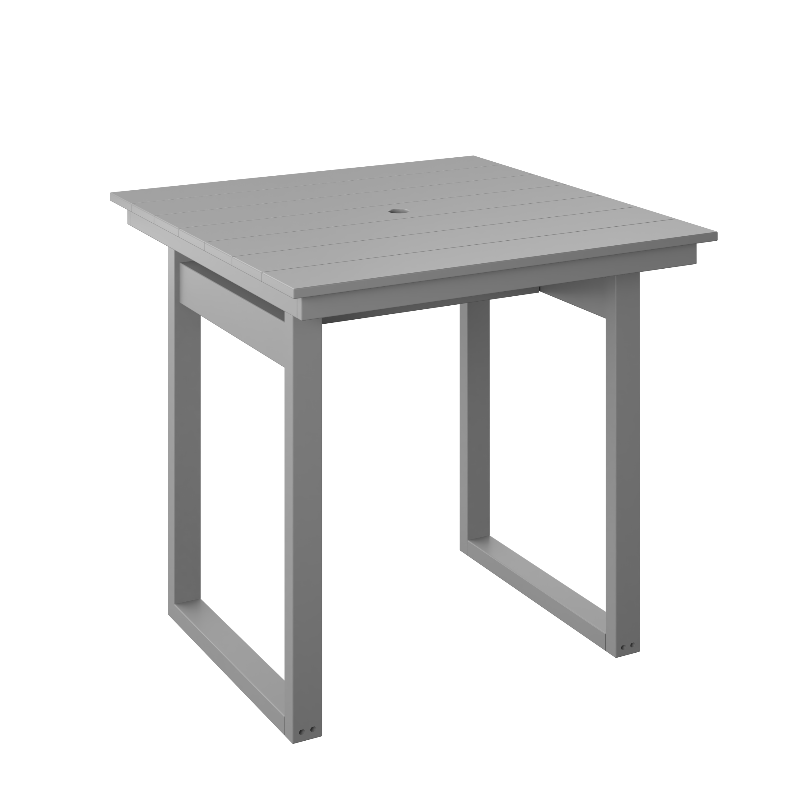 Modern Square Counter Table 38"