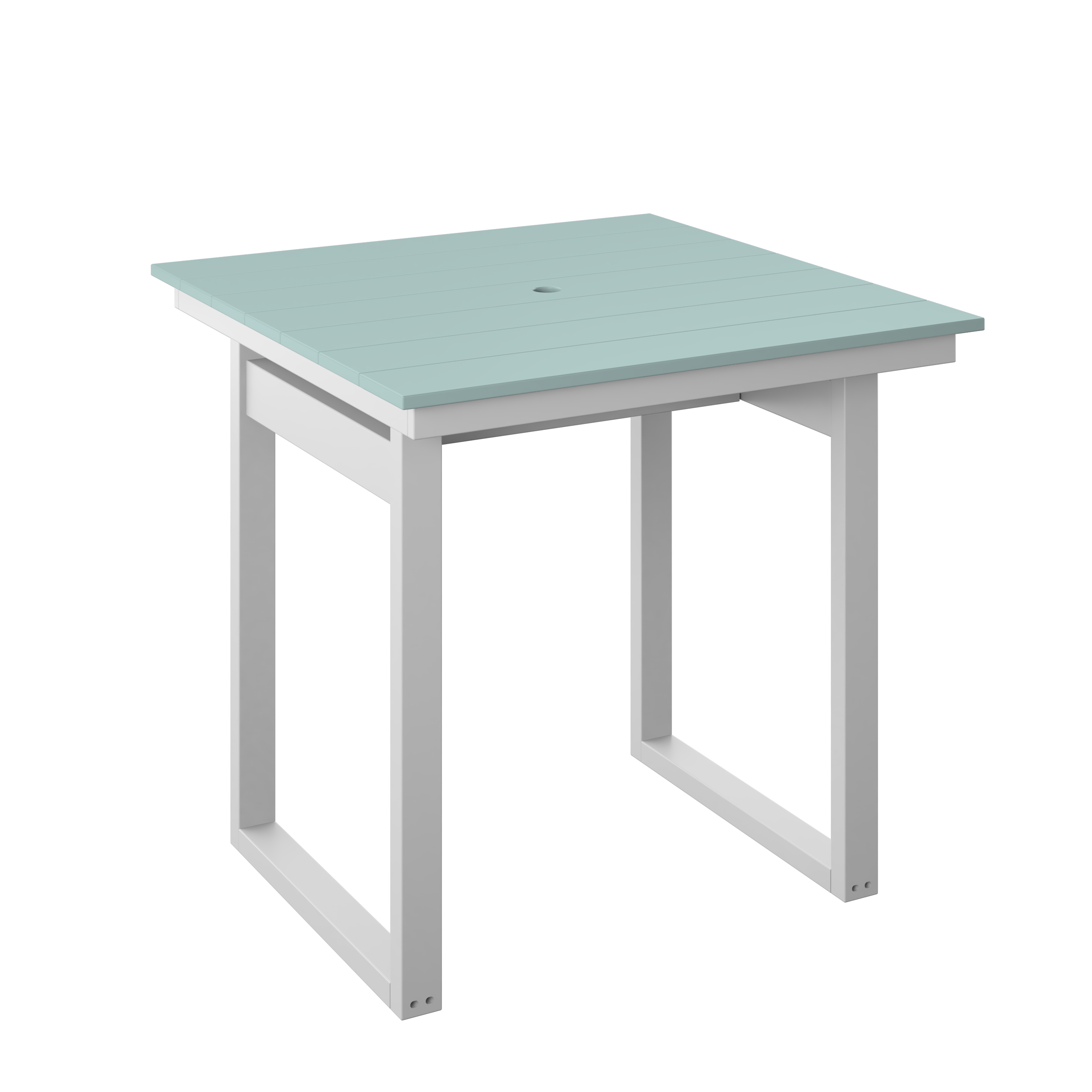Modern Square Counter Table 38"