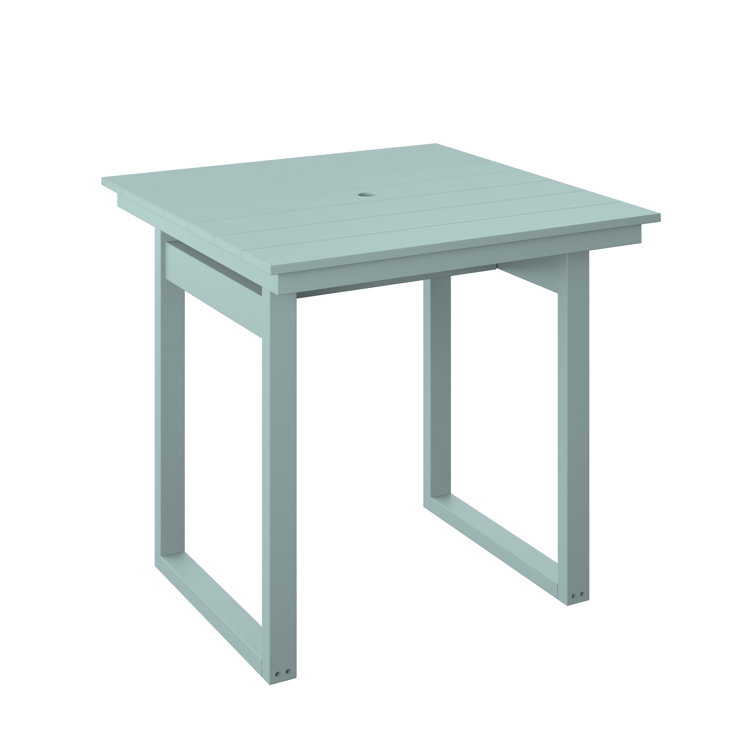 Modern Square Counter Table 38"