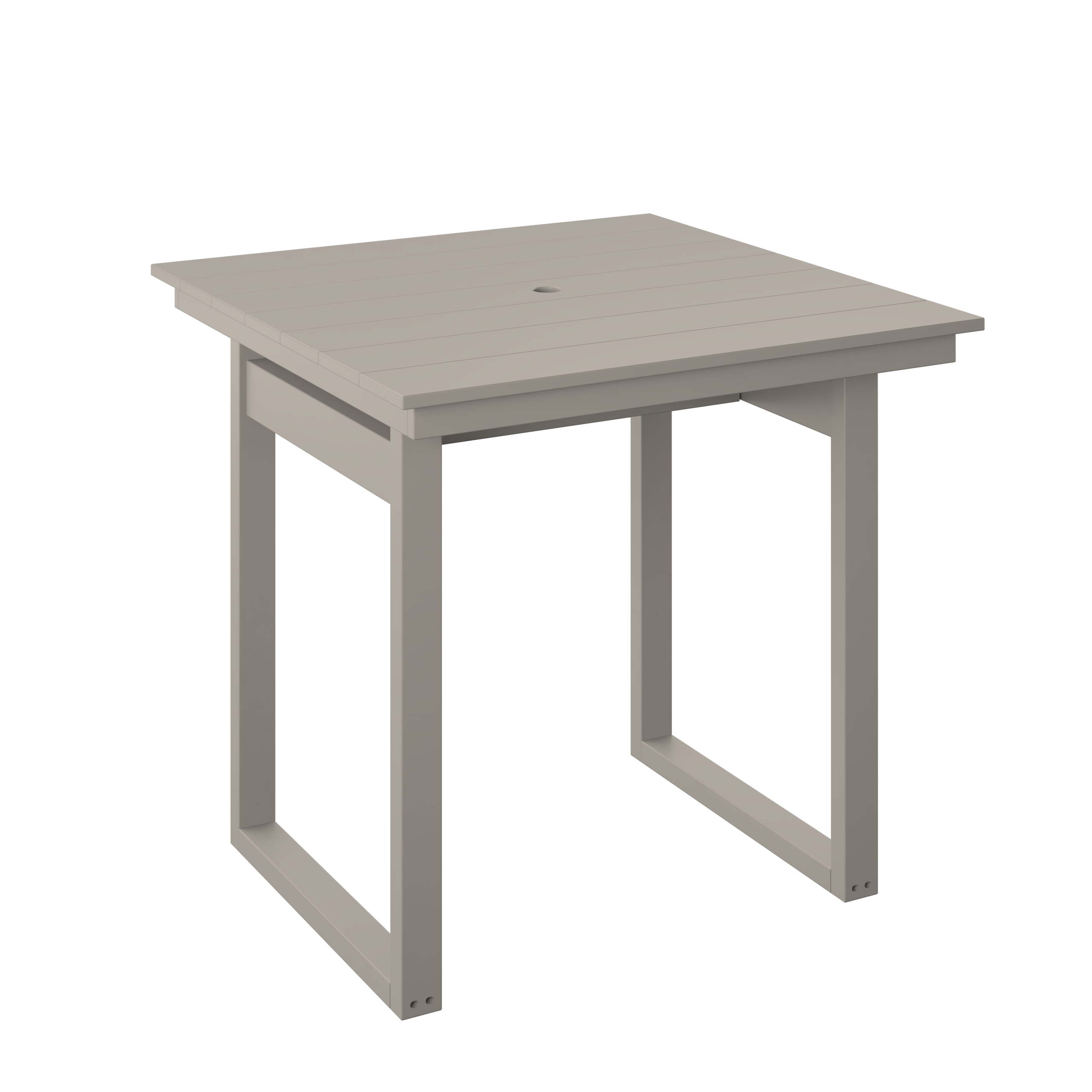 Modern Square Counter Table 38"