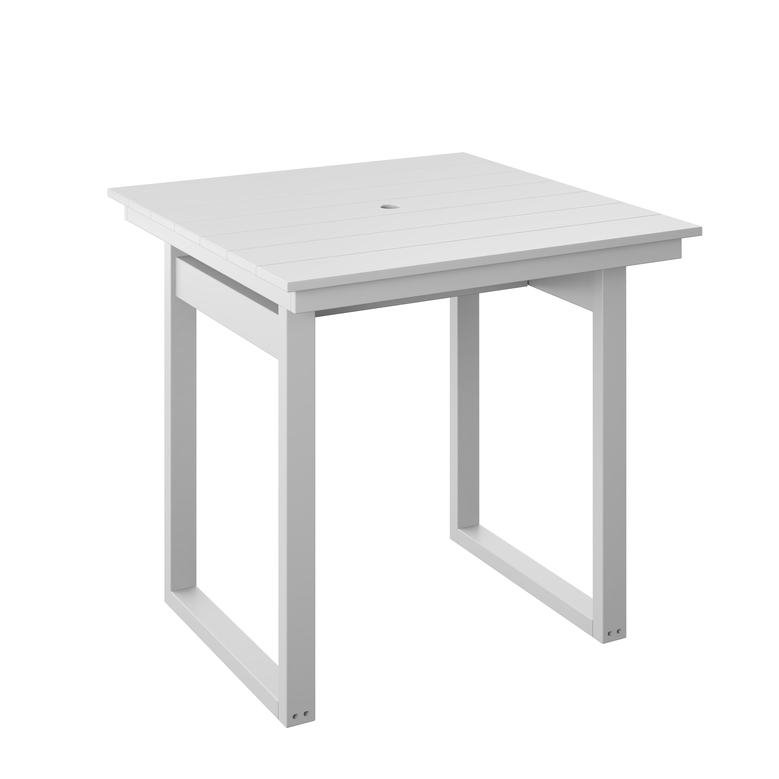 Modern Square Counter Table 38"
