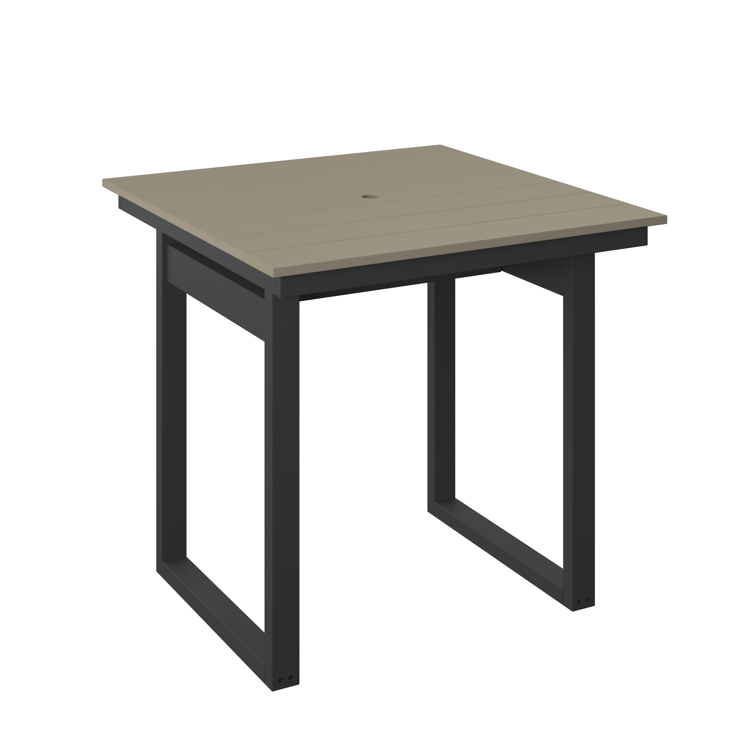 Modern Square Counter Table 38"