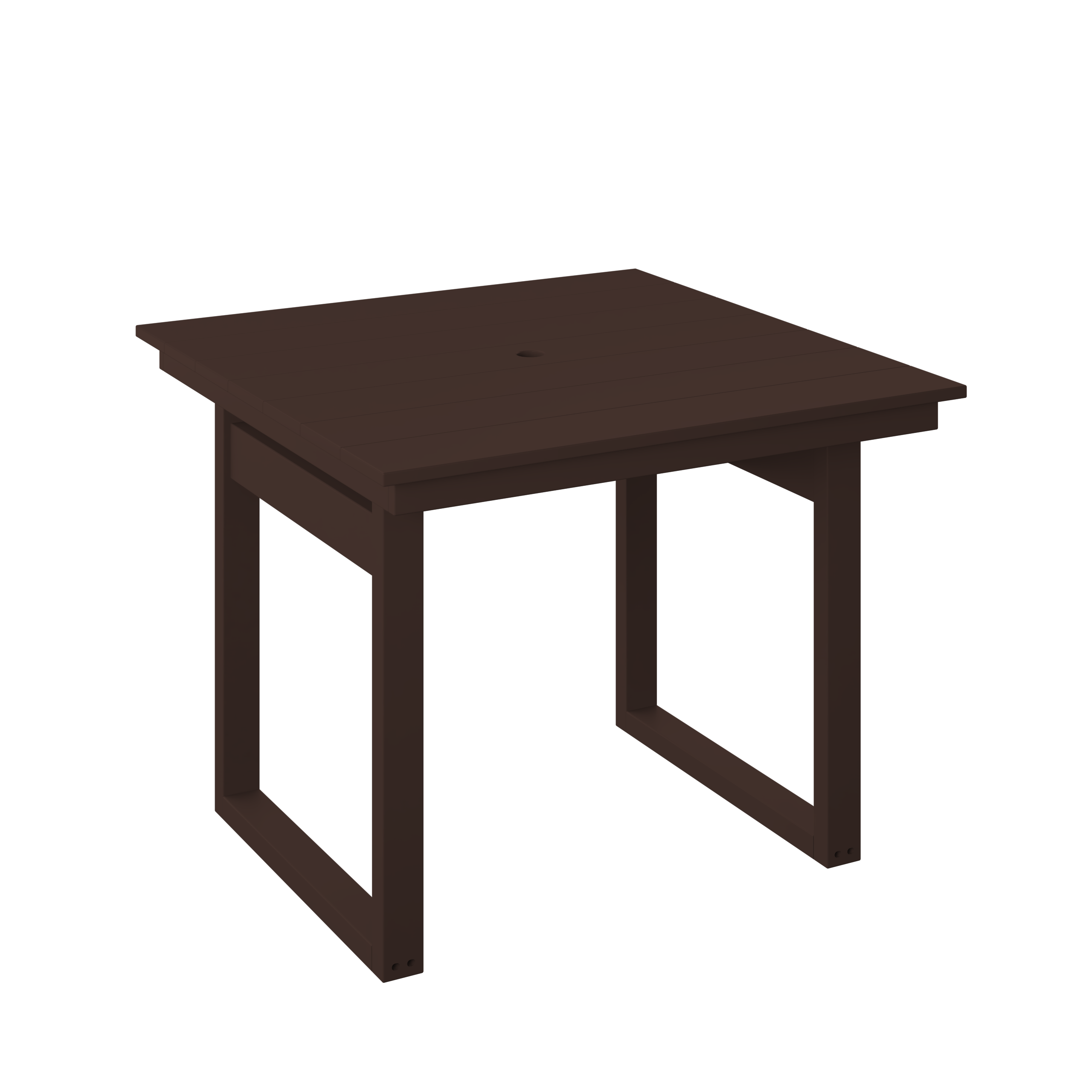 Modern Square Table 38"
