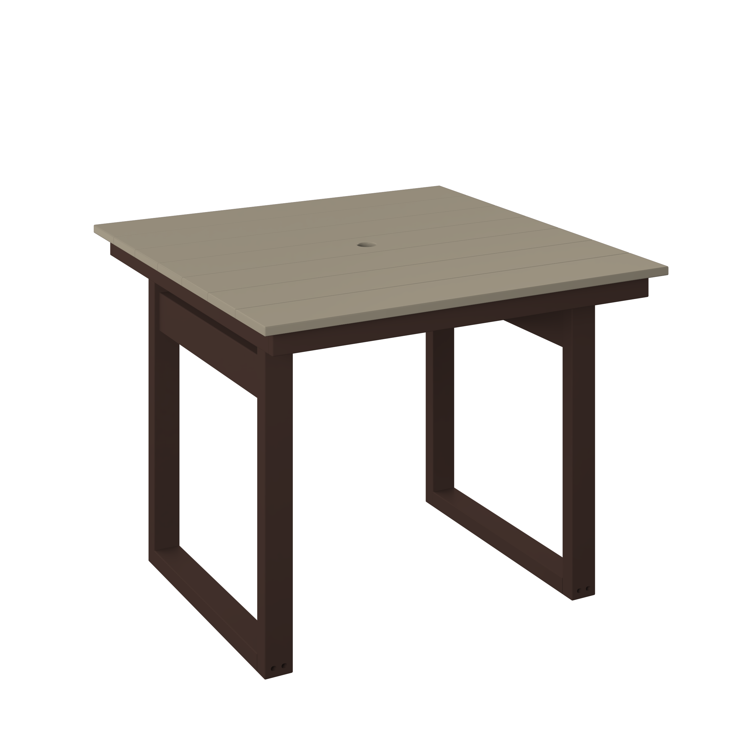 Modern Square Table 38"