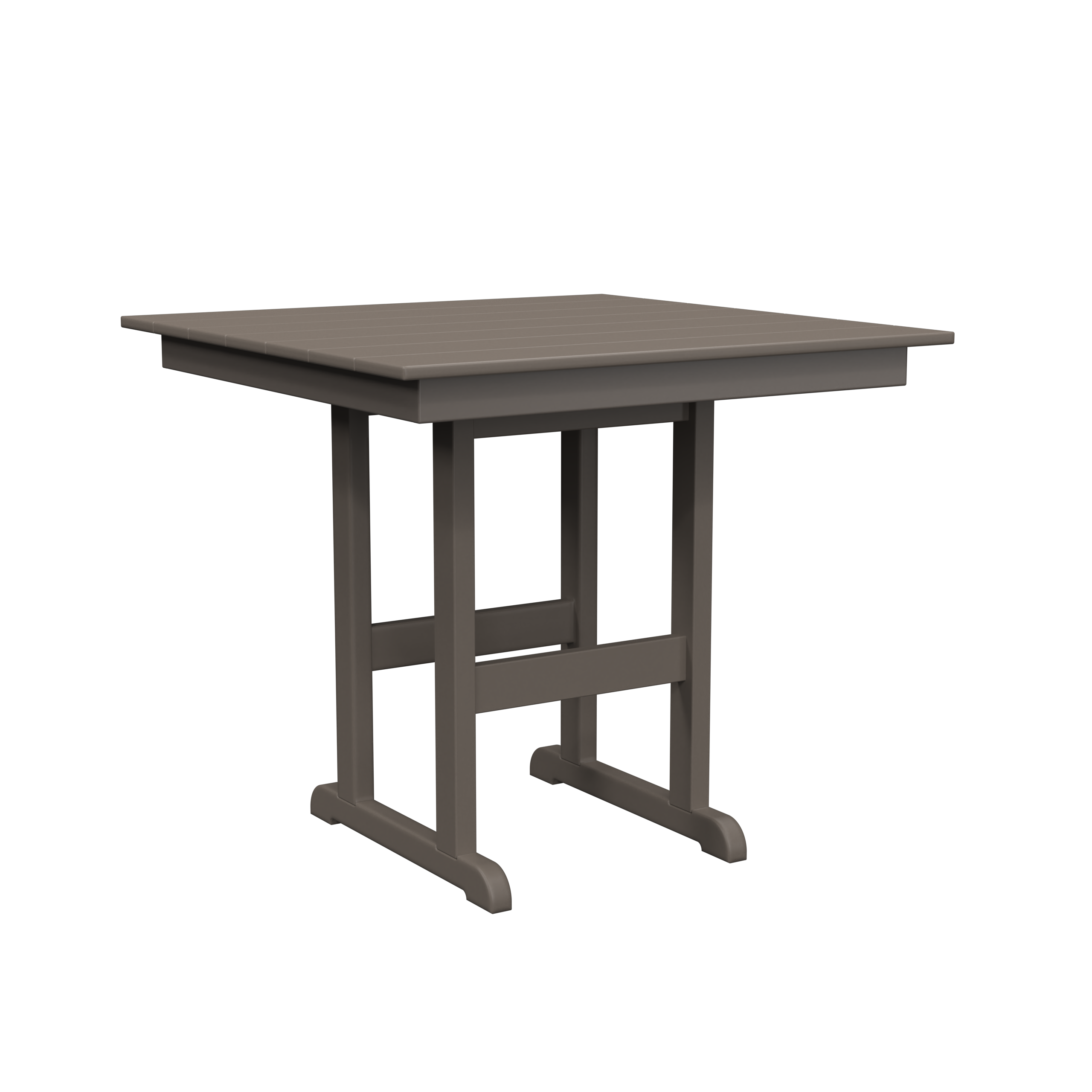 Square Counter Table 38"