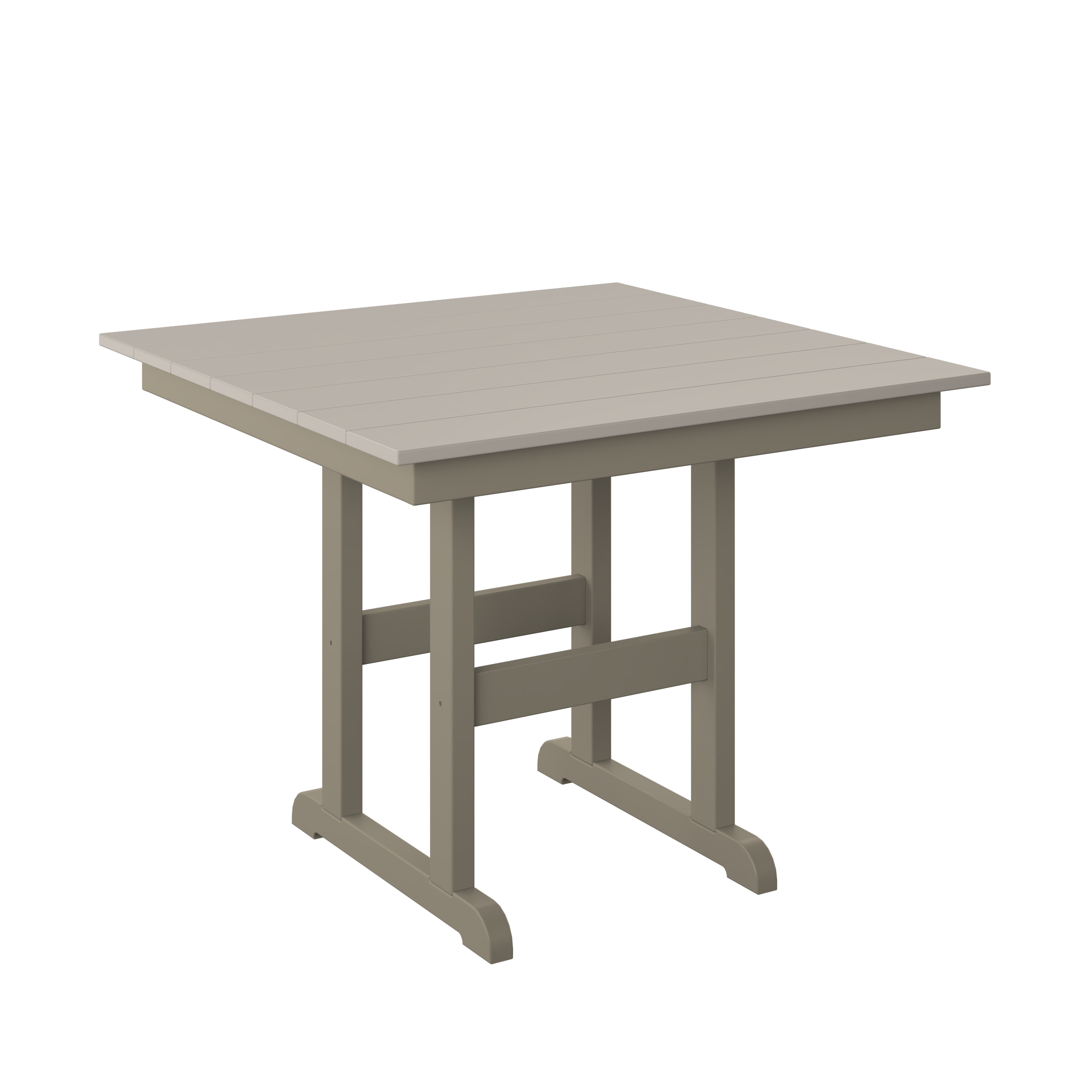 Square Counter Table 38"