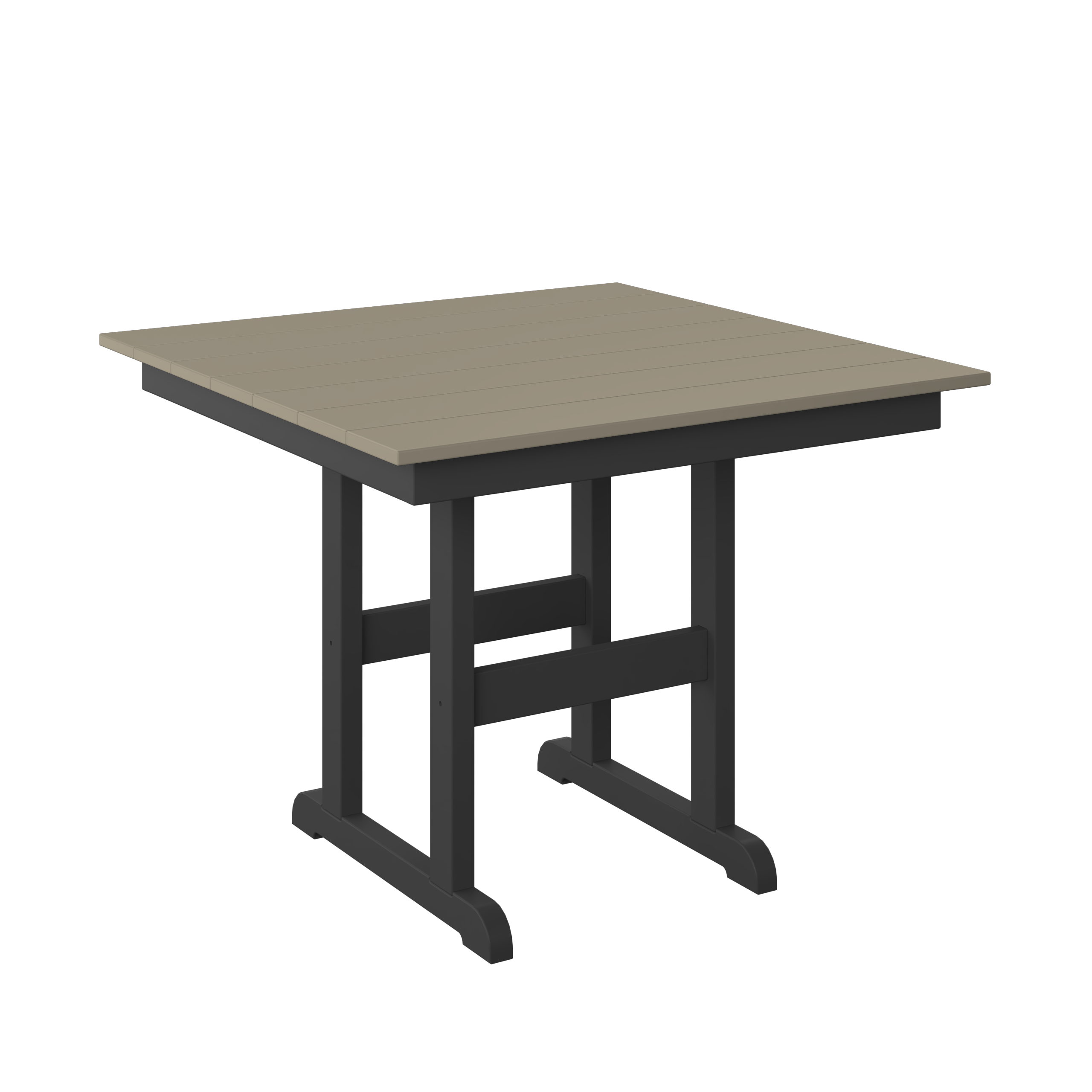 Square Counter Table 38"