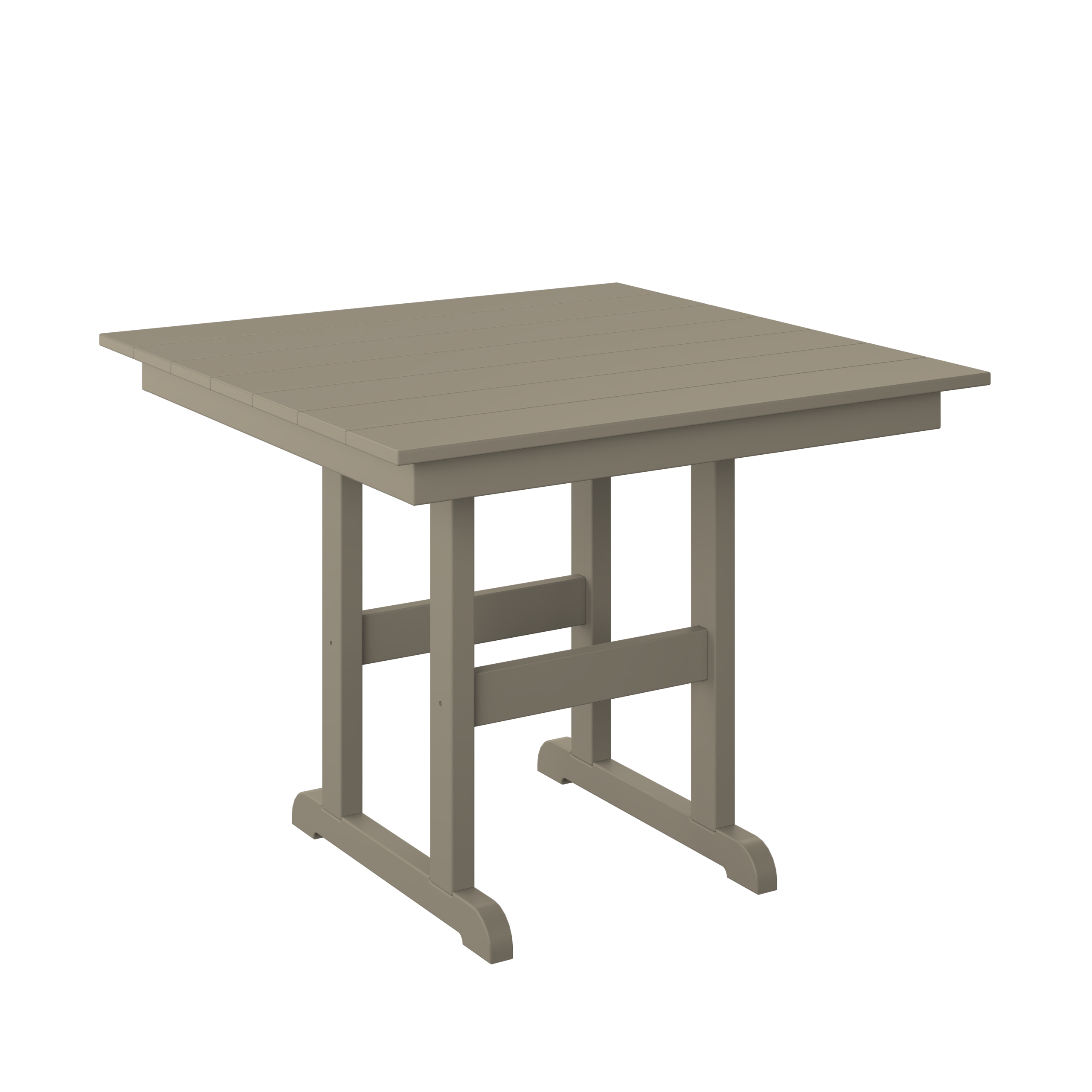 Square Counter Table 38"