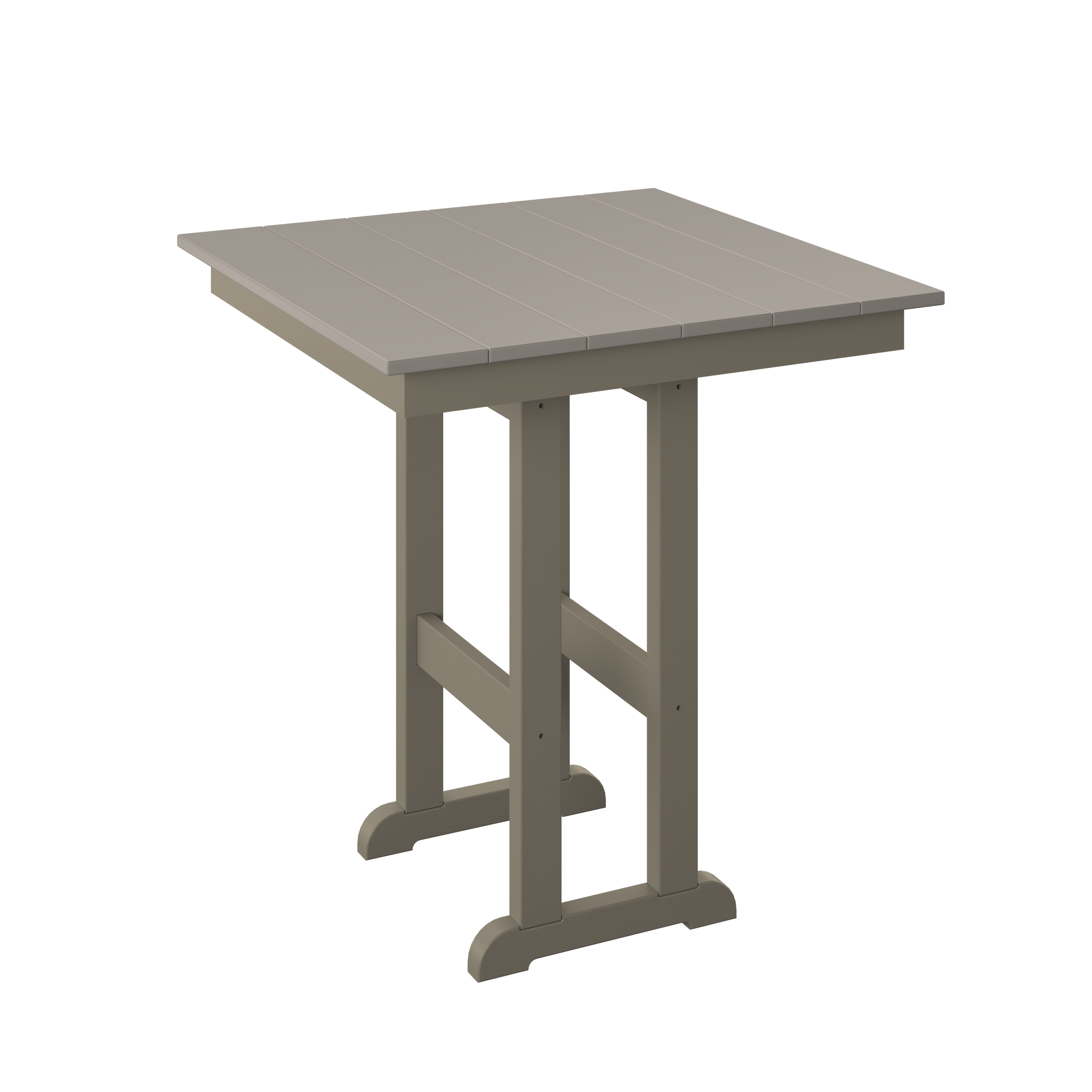 Square Counter Table 33"