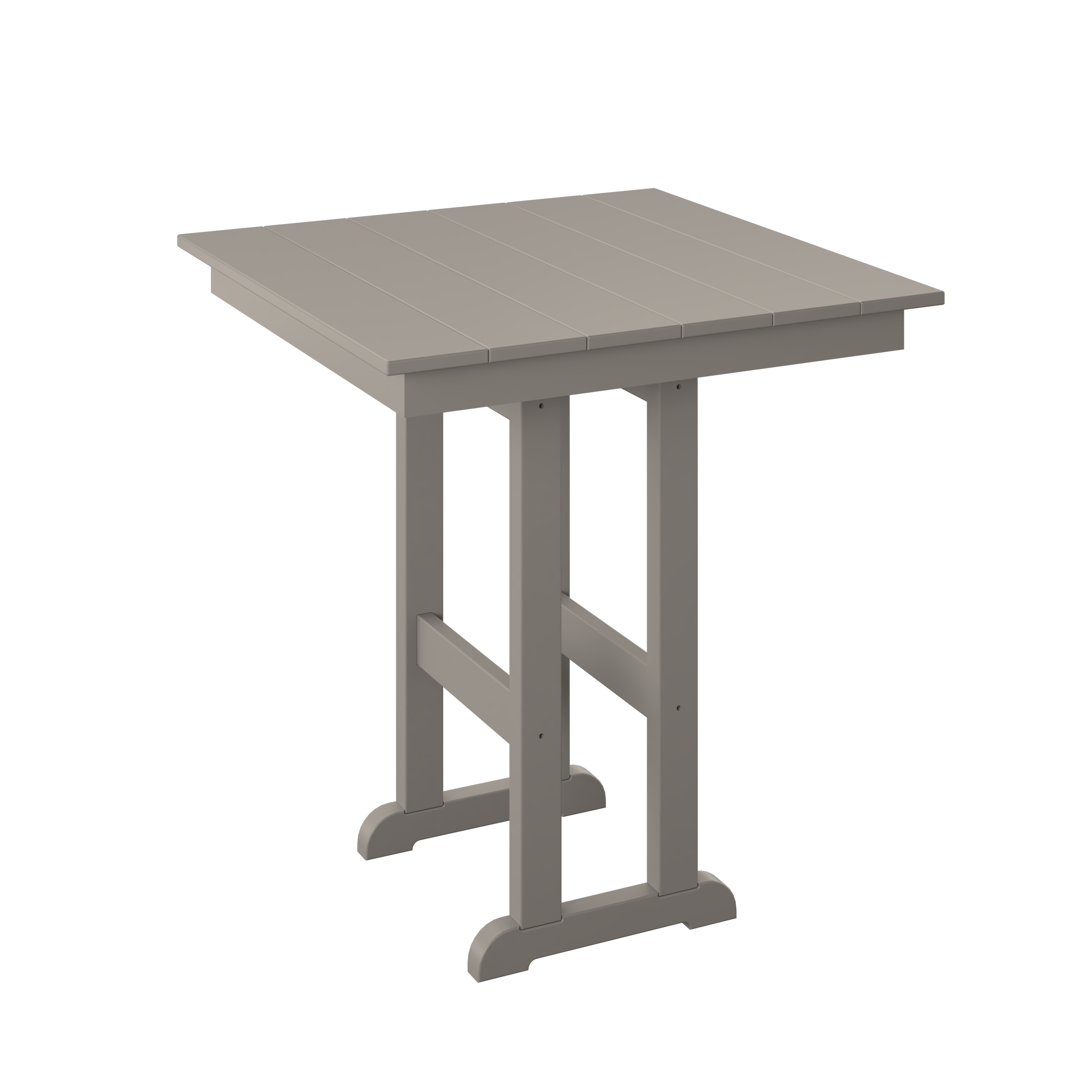 Square Counter Table 33"