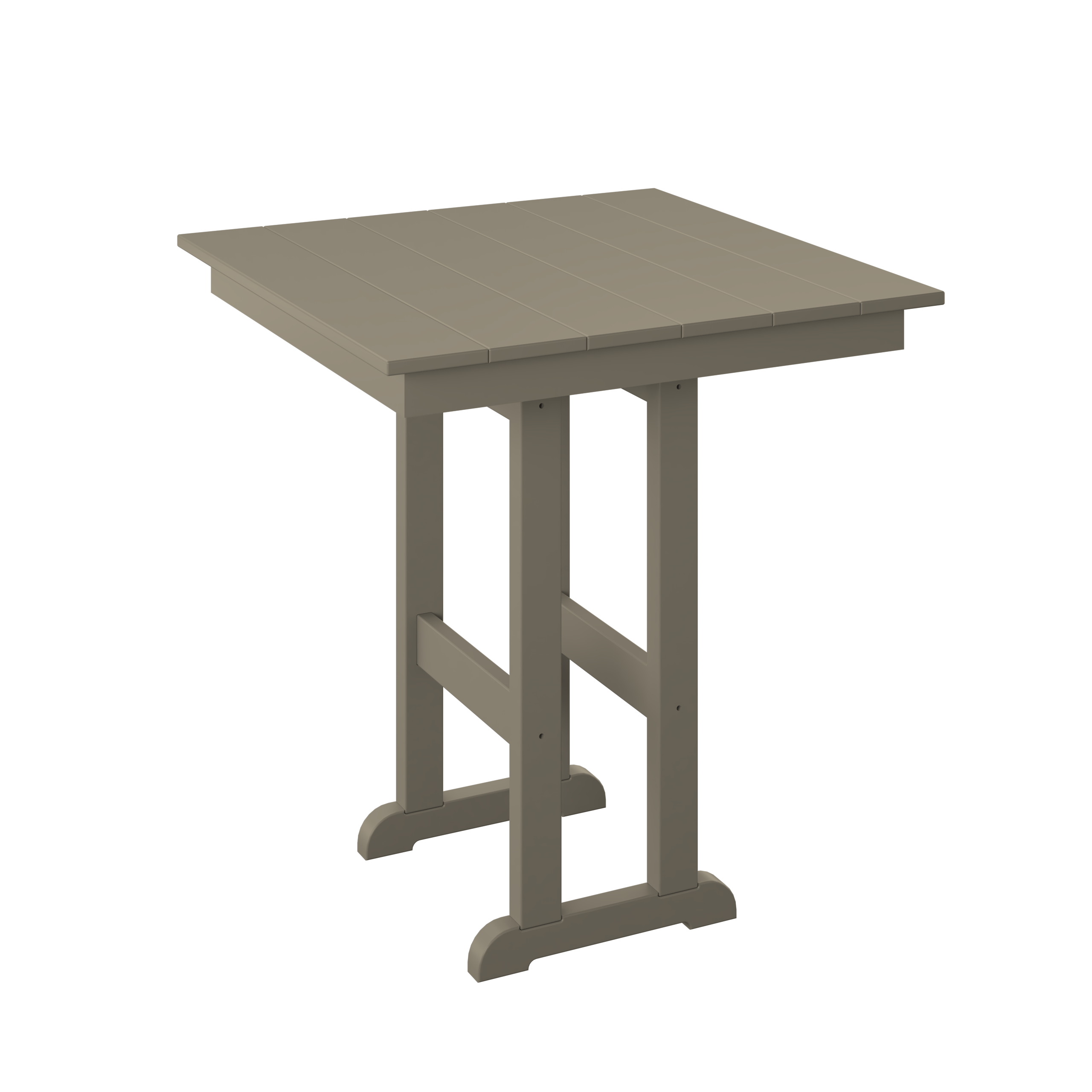 Square Counter Table 33"