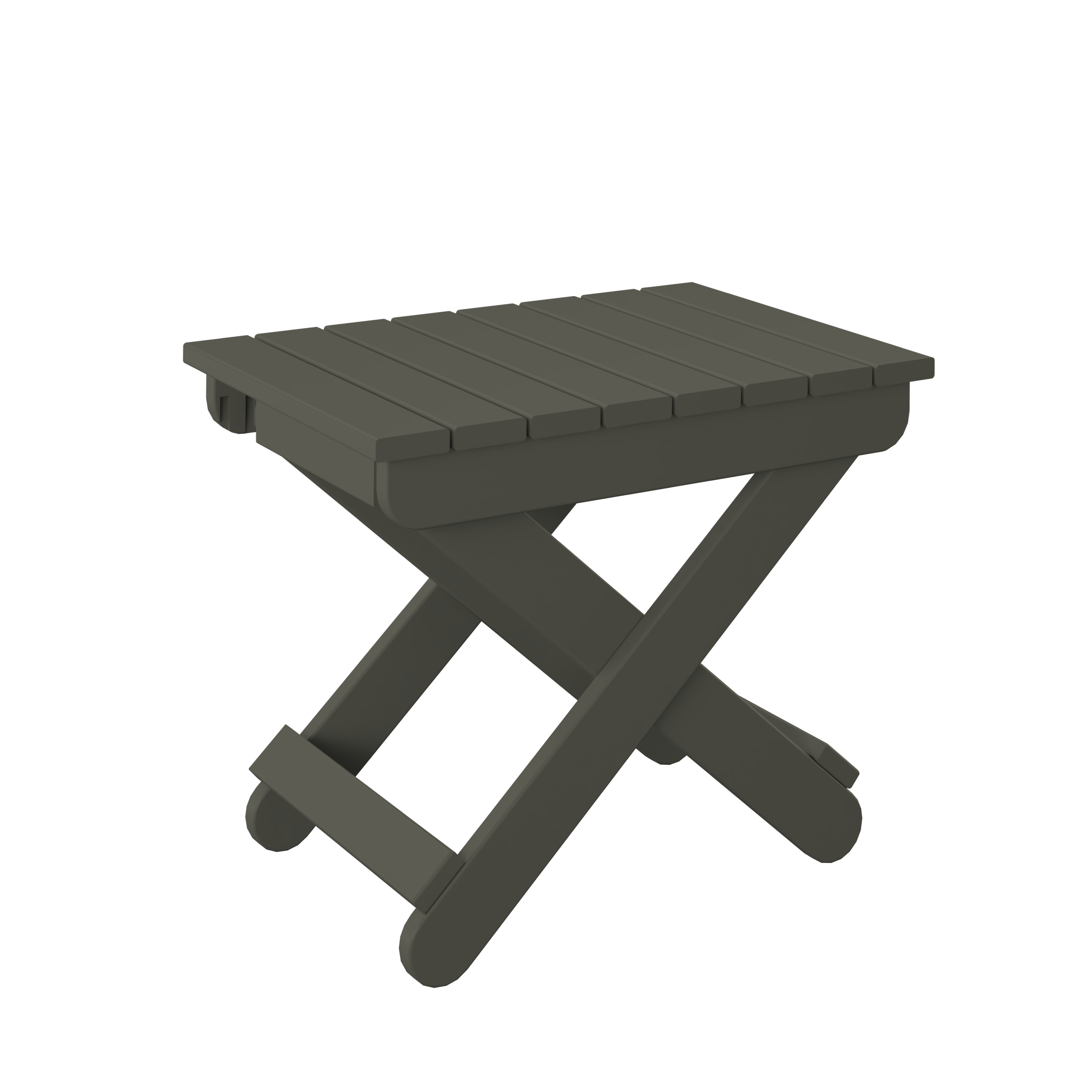 Folding End Table