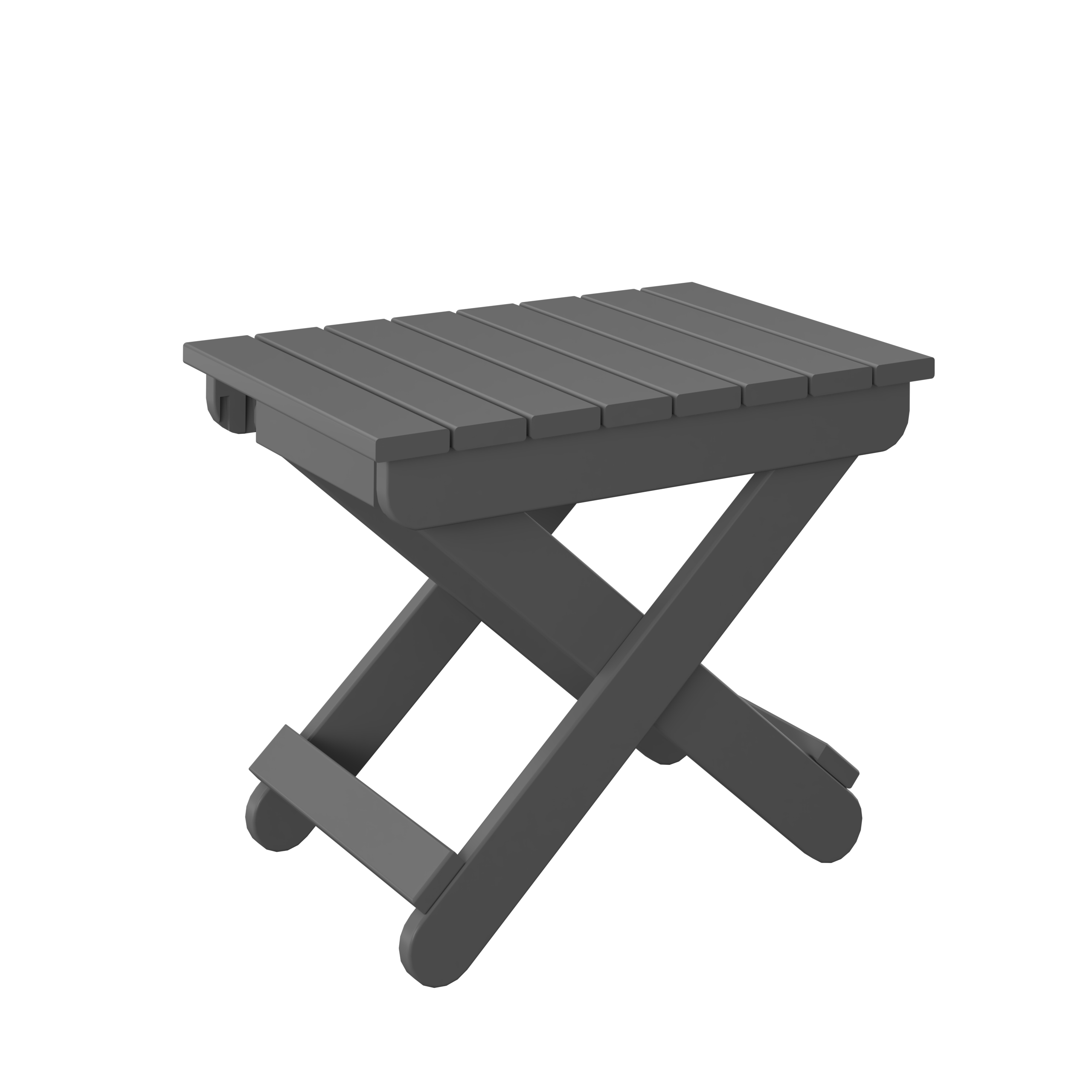 Folding End Table