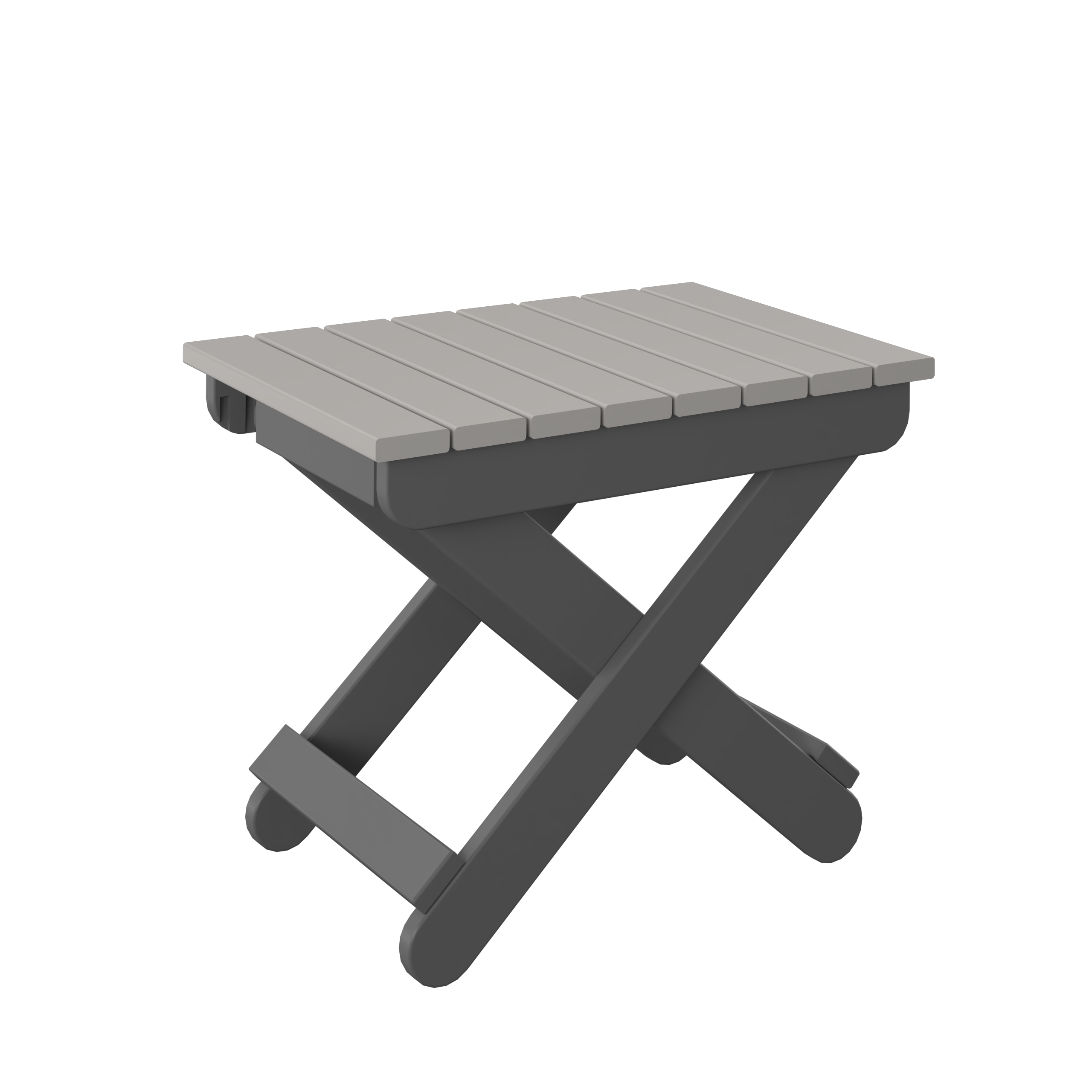 Folding End Table