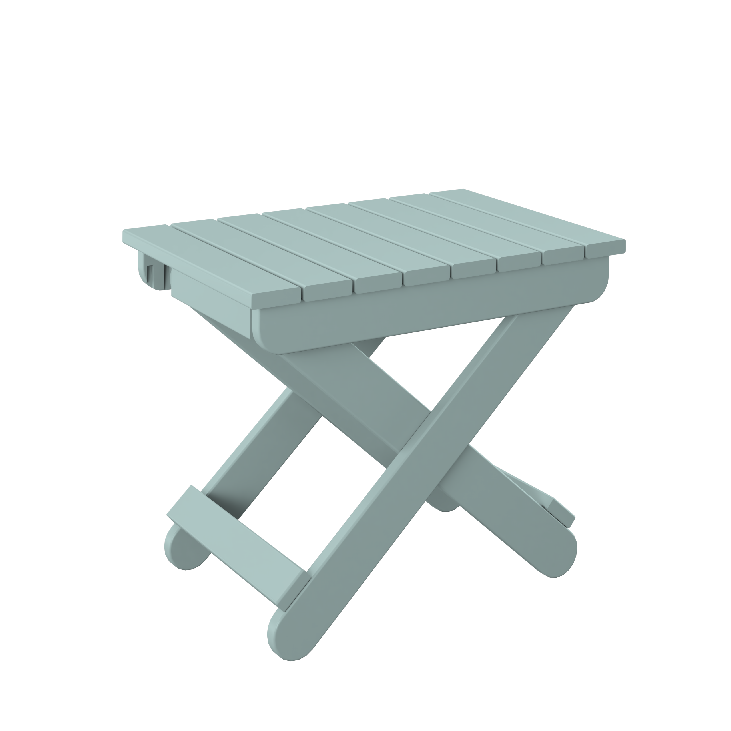Folding End Table