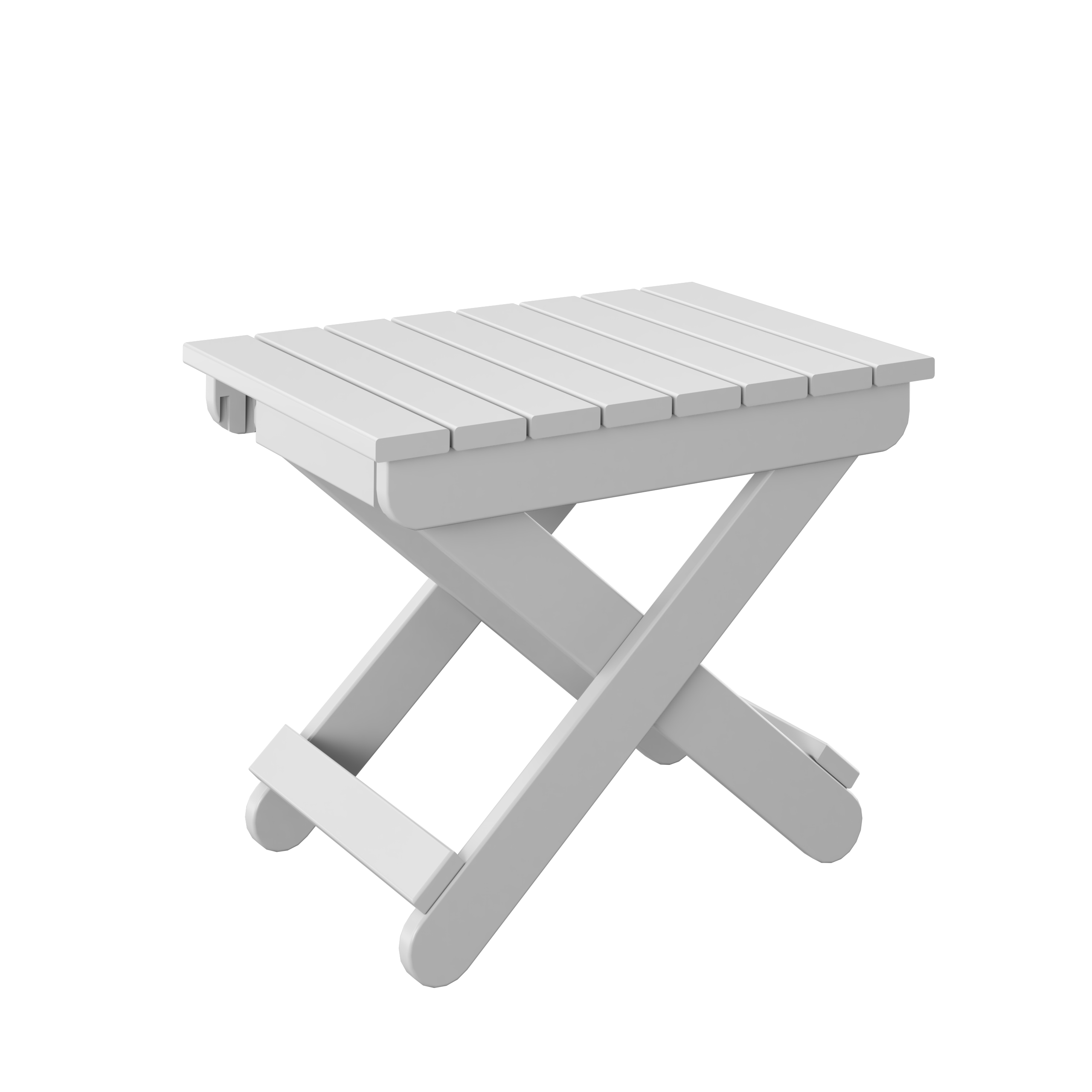Folding End Table