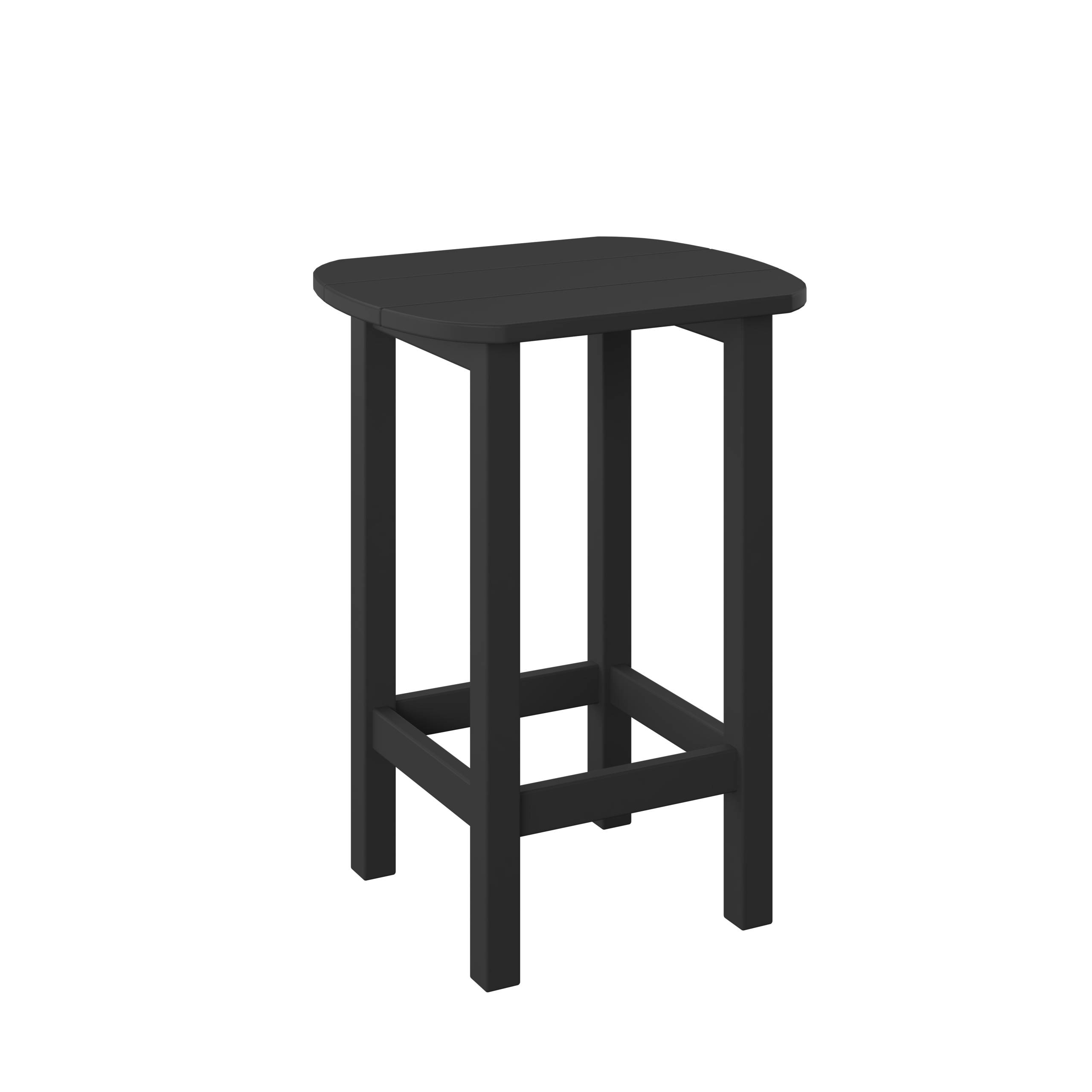 Raised End Table 27"