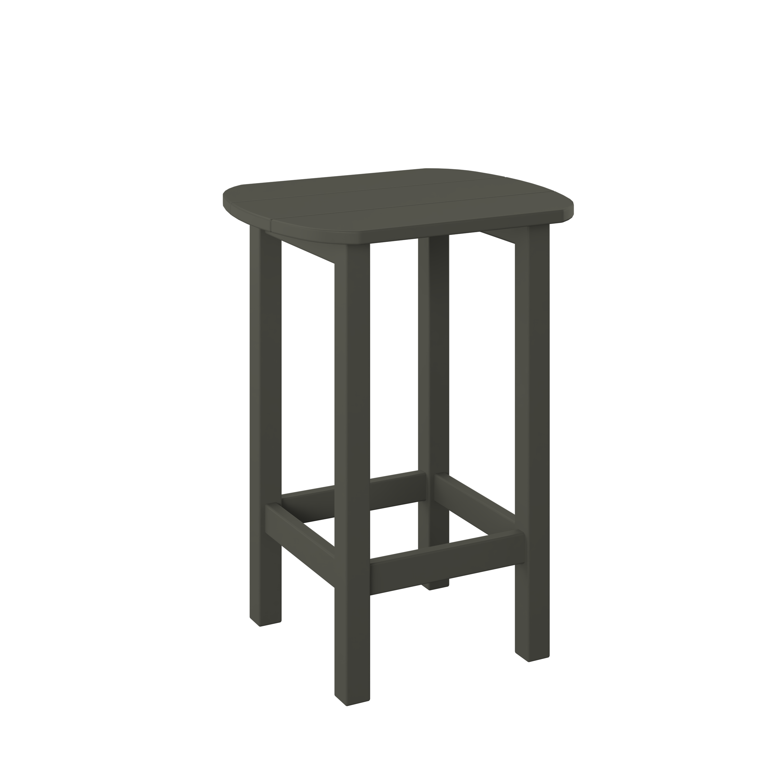 Raised End Table 27"