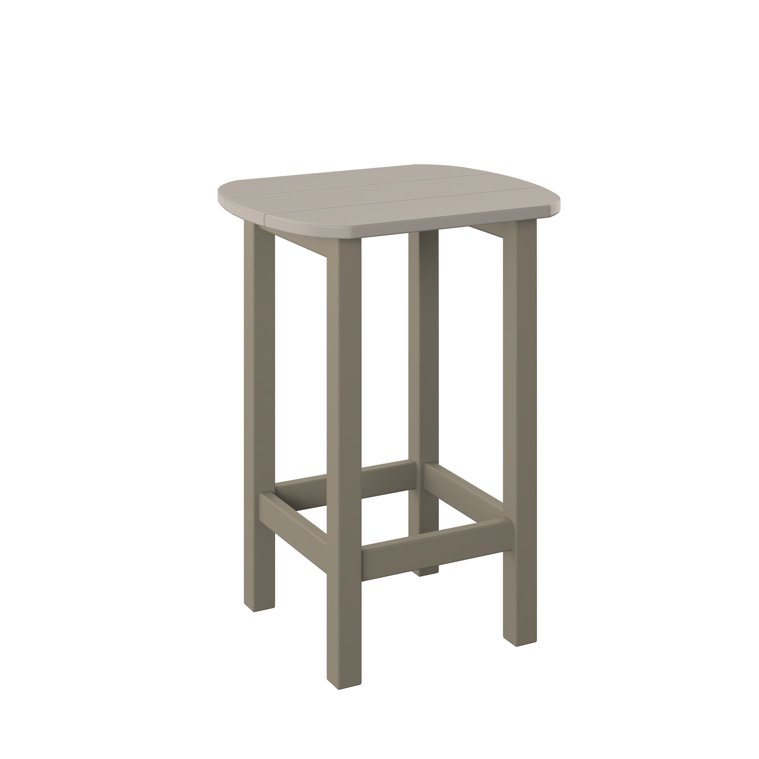 Raised End Table 27"