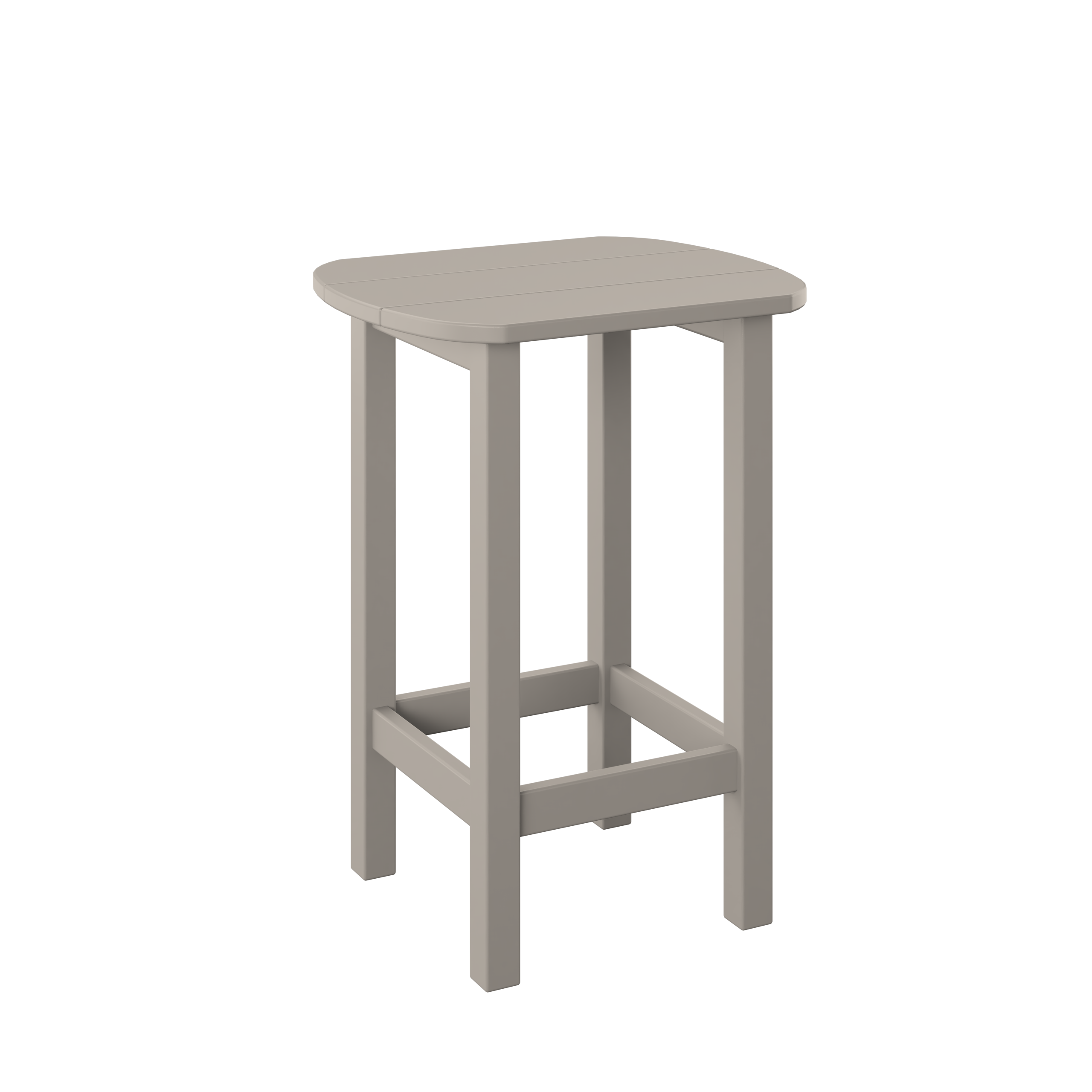 Raised End Table 27"