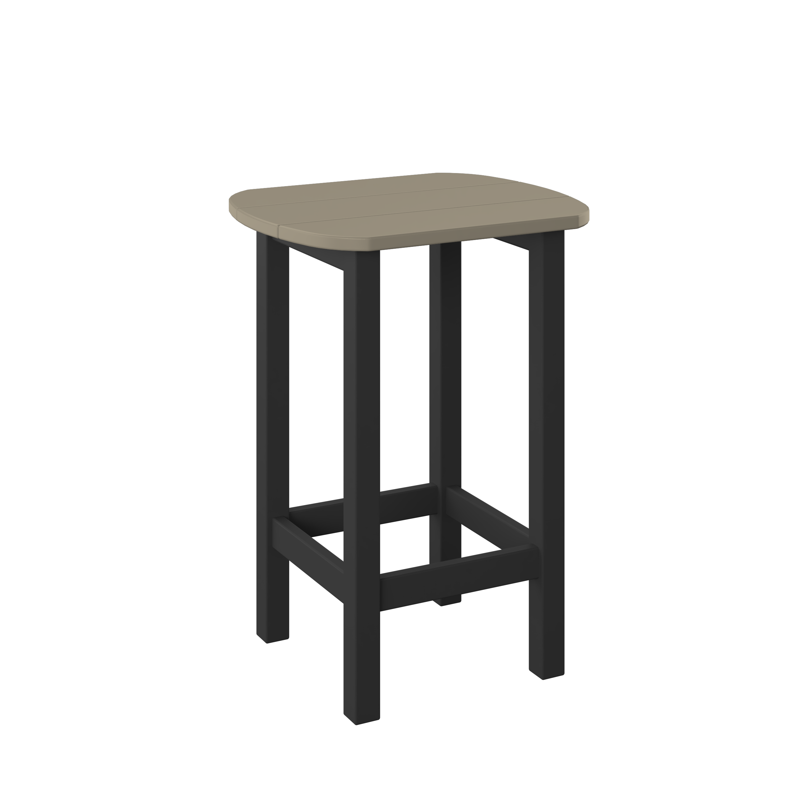 Raised End Table 27"