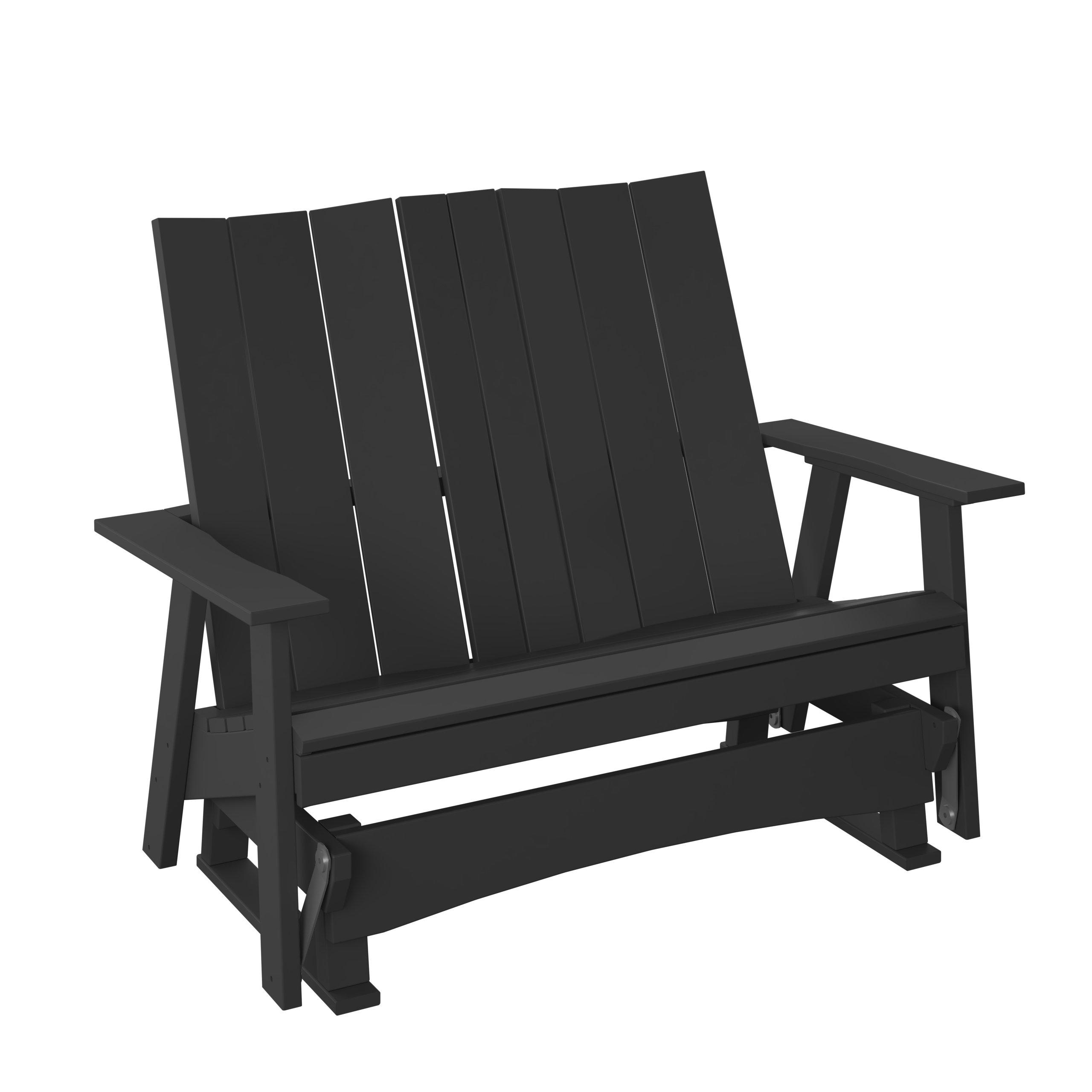 Modern Double Adirondack Glider