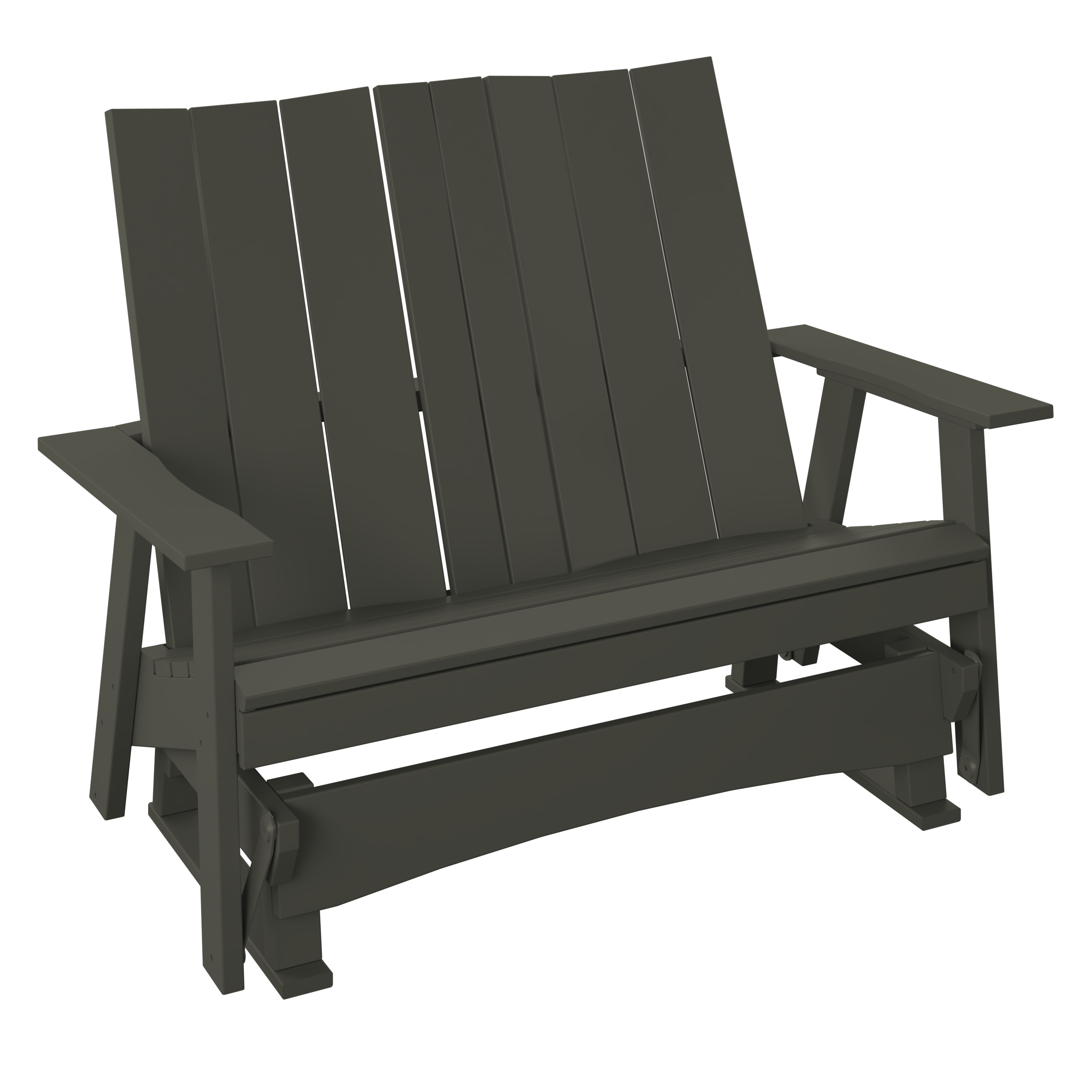 Modern Double Adirondack Glider
